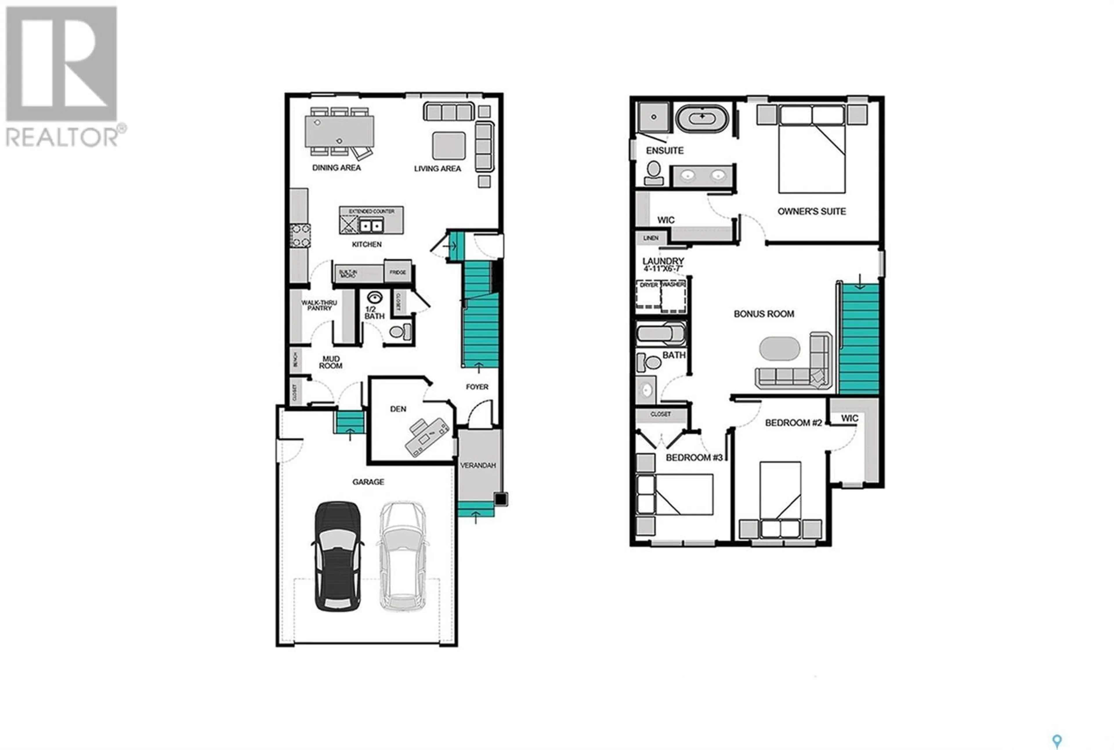 Floor plan for 159 Leskiw LANE, Saskatoon Saskatchewan S7V1R5