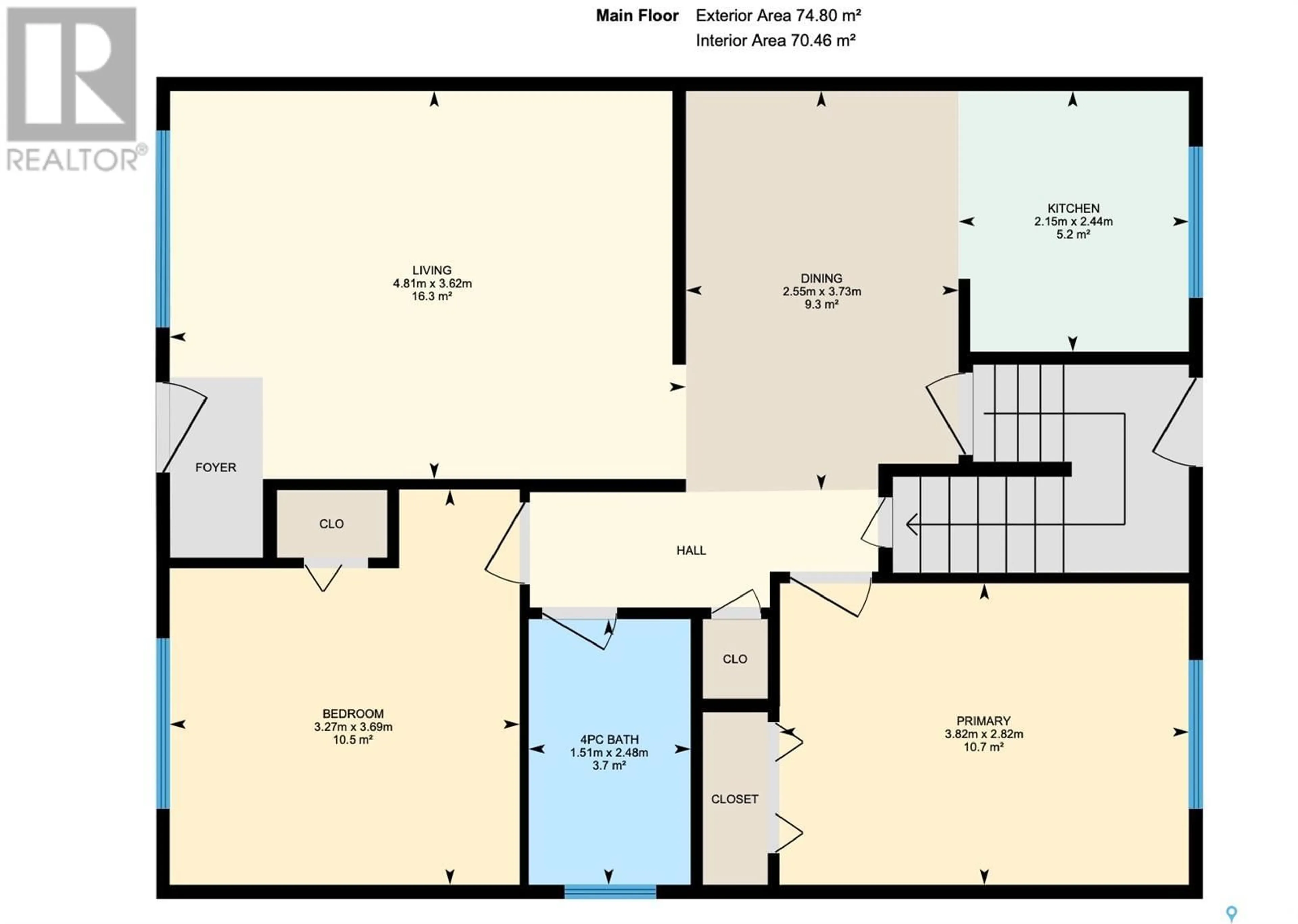 Floor plan for 1550 Bell STREET E, Swift Current Saskatchewan S9H1S7