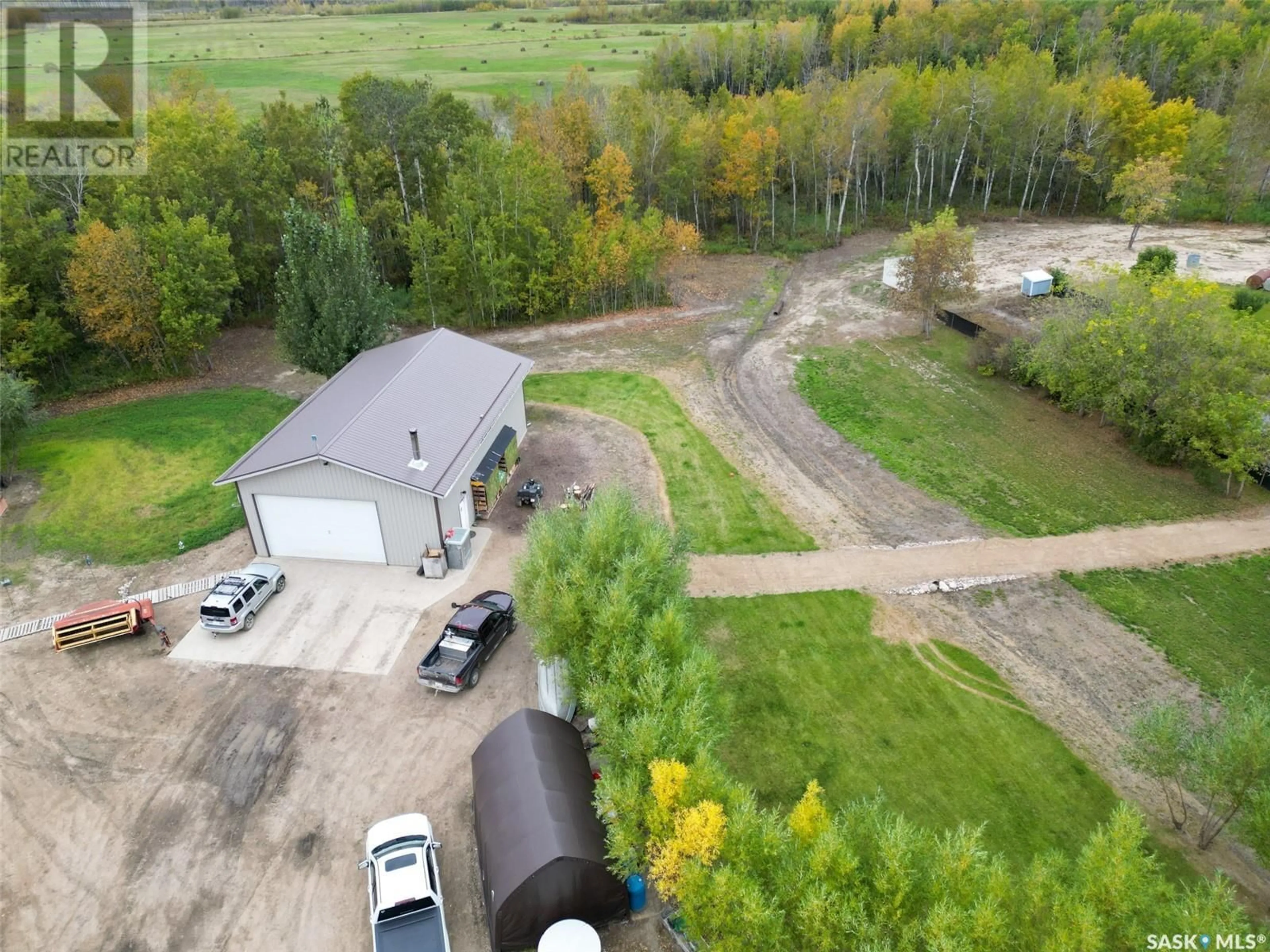 A pic from outside/outdoor area/front of a property/back of a property/a pic from drone, unknown for FOREST GATE ACREAGE, Paddockwood Rm No. 520 Saskatchewan S0J1Z0