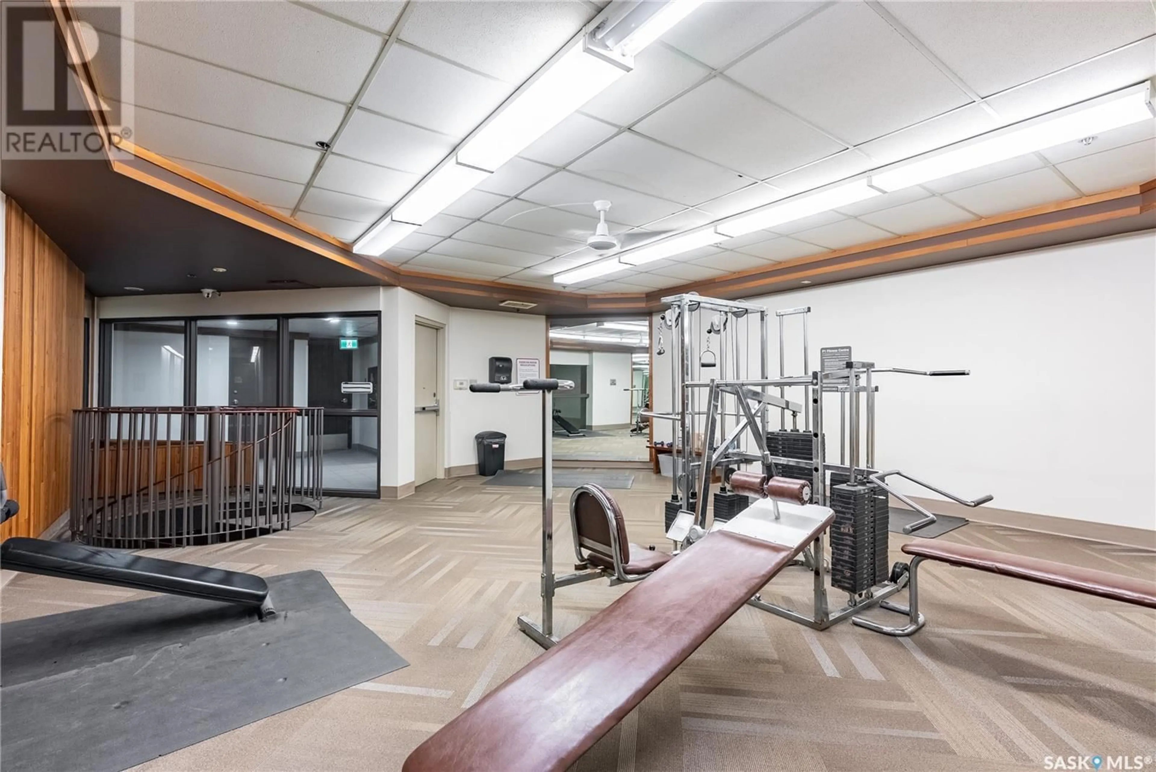 Gym or fitness room, unknown floor for 1408 311 6th AVENUE N, Saskatoon Saskatchewan S7K7A9