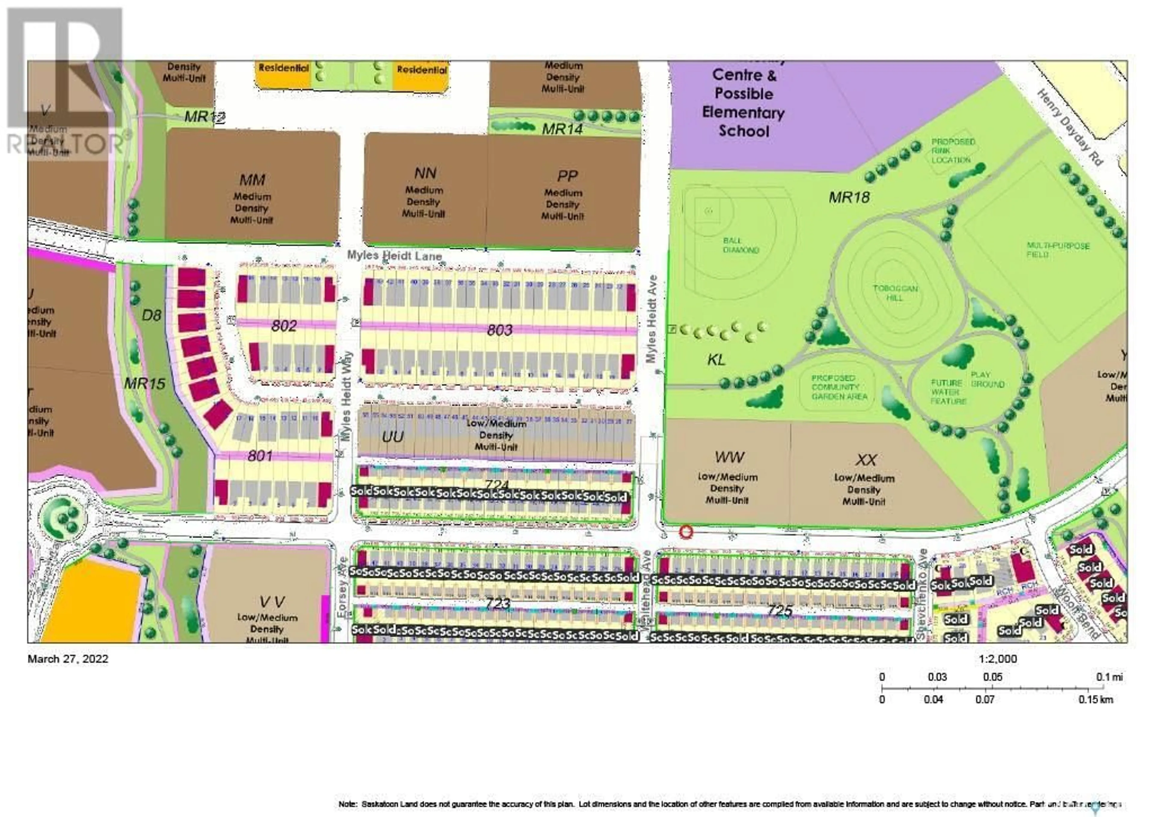 Floor plan for 542 Myles Heidt MANOR, Saskatoon Saskatchewan S7W0Z4