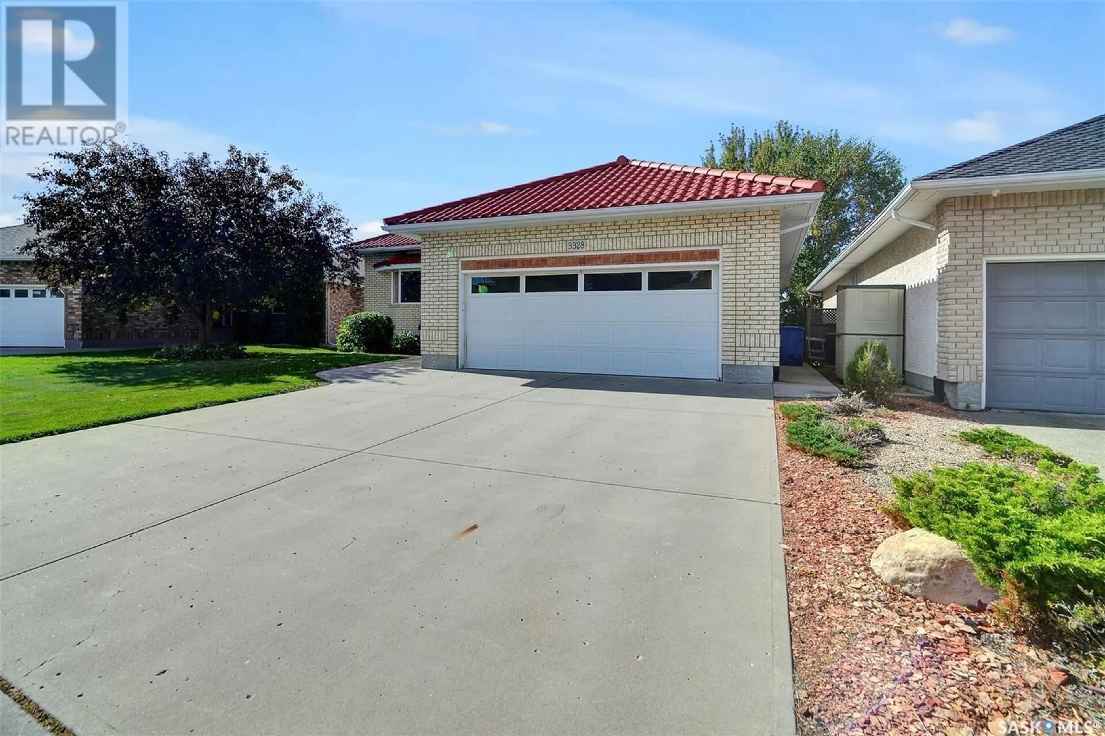 Frontside or backside of a home for 3328 Baneberry DRIVE, Regina Saskatchewan S4V2V2