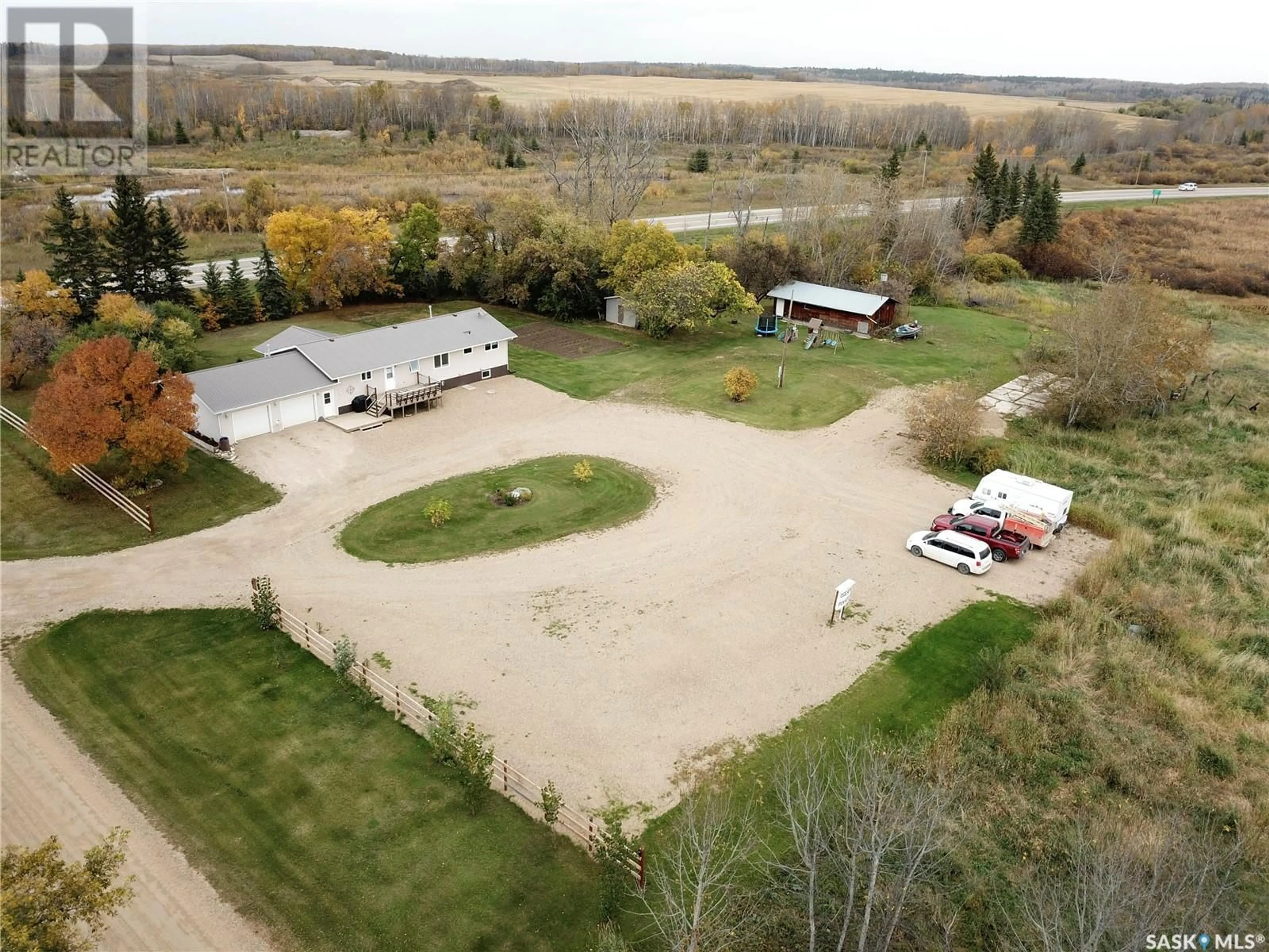 Fenced yard for Rg Rd 3083 - Shell Lake Acreage, Spiritwood Rm No. 496 Saskatchewan S0J2G0