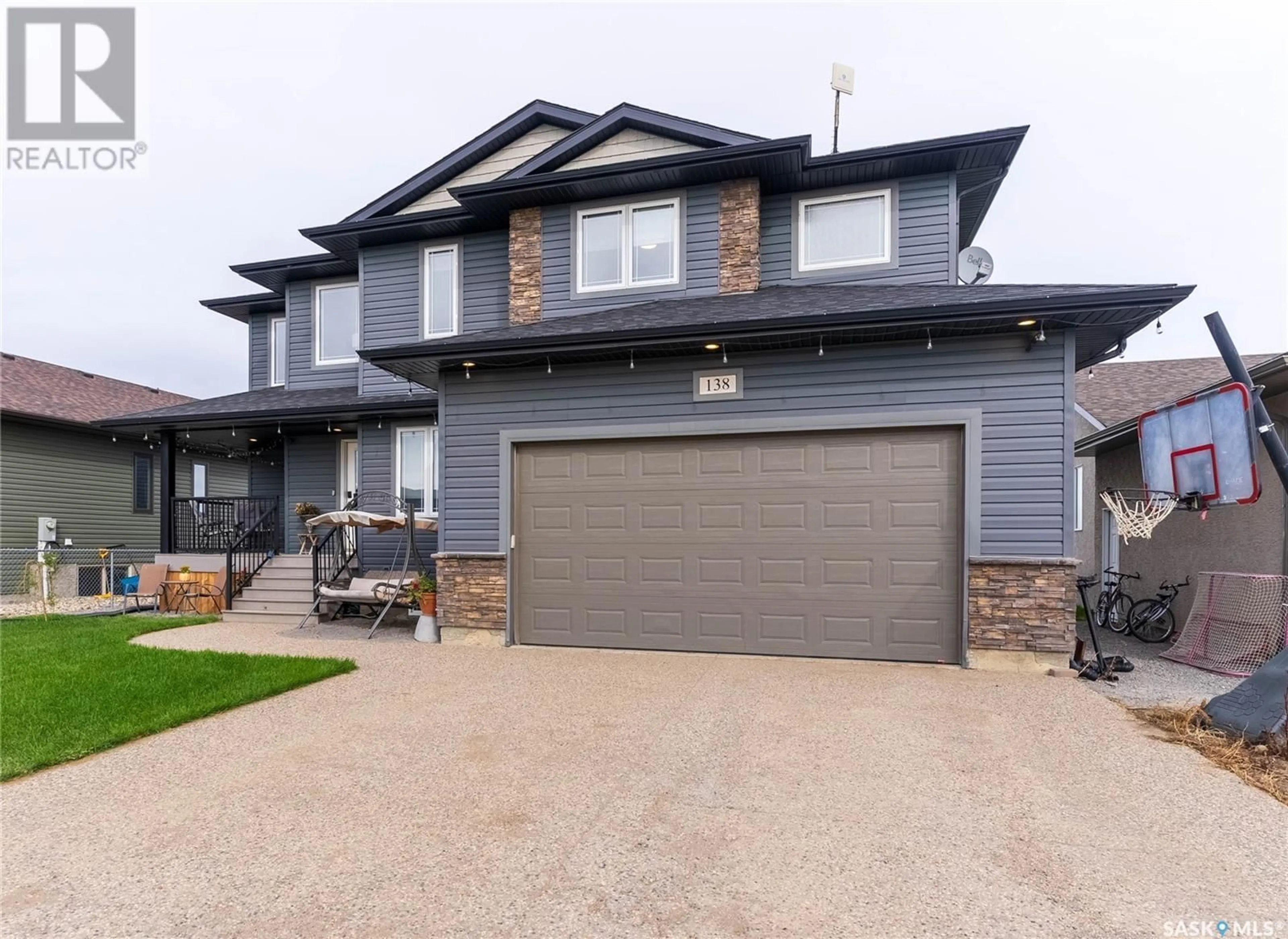 Frontside or backside of a home for 138 Maple AVENUE, Grand Coulee Saskatchewan S4M0A3