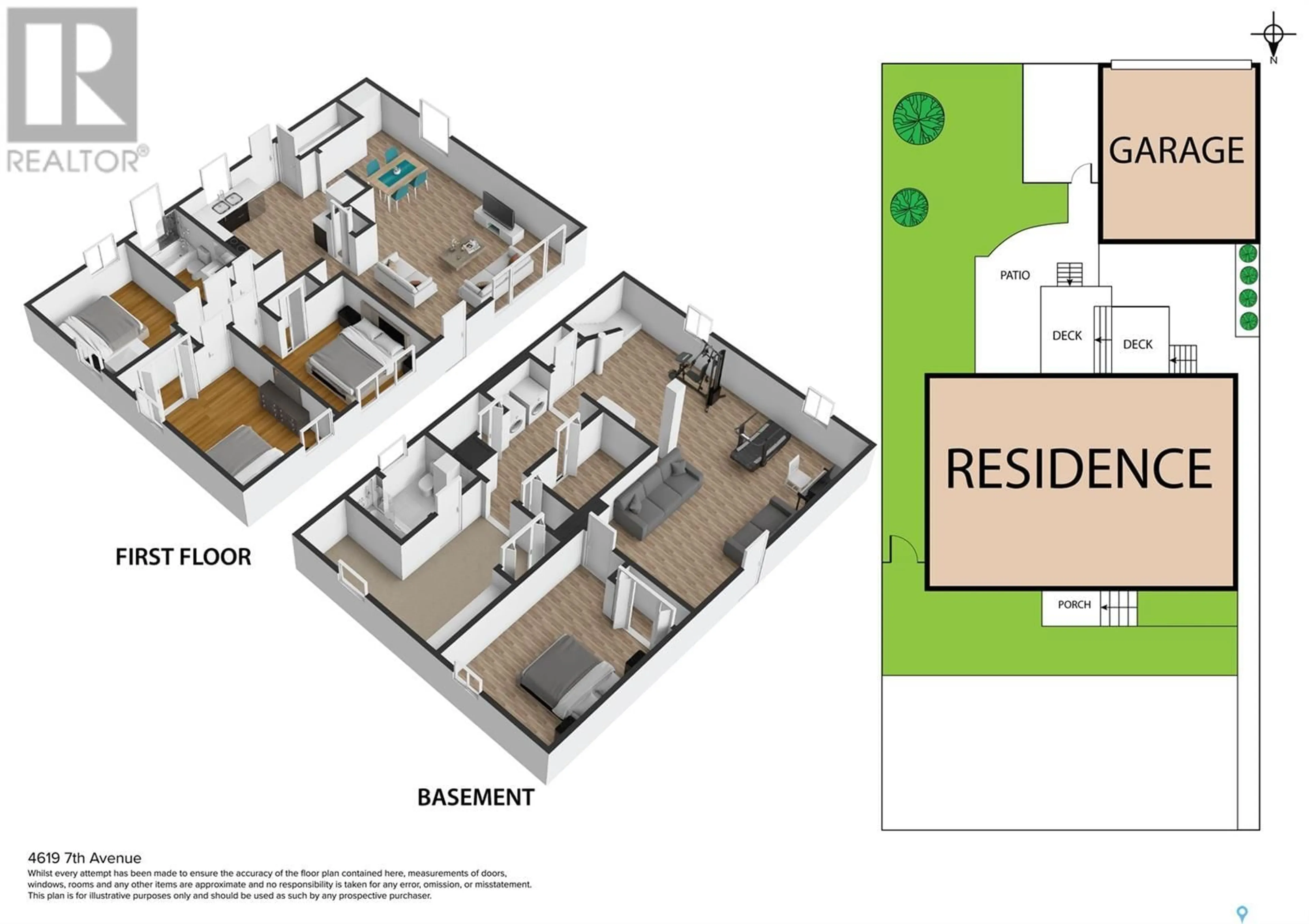 Floor plan for AVE 4619 7th AVENUE, Regina Saskatchewan S4T0R4