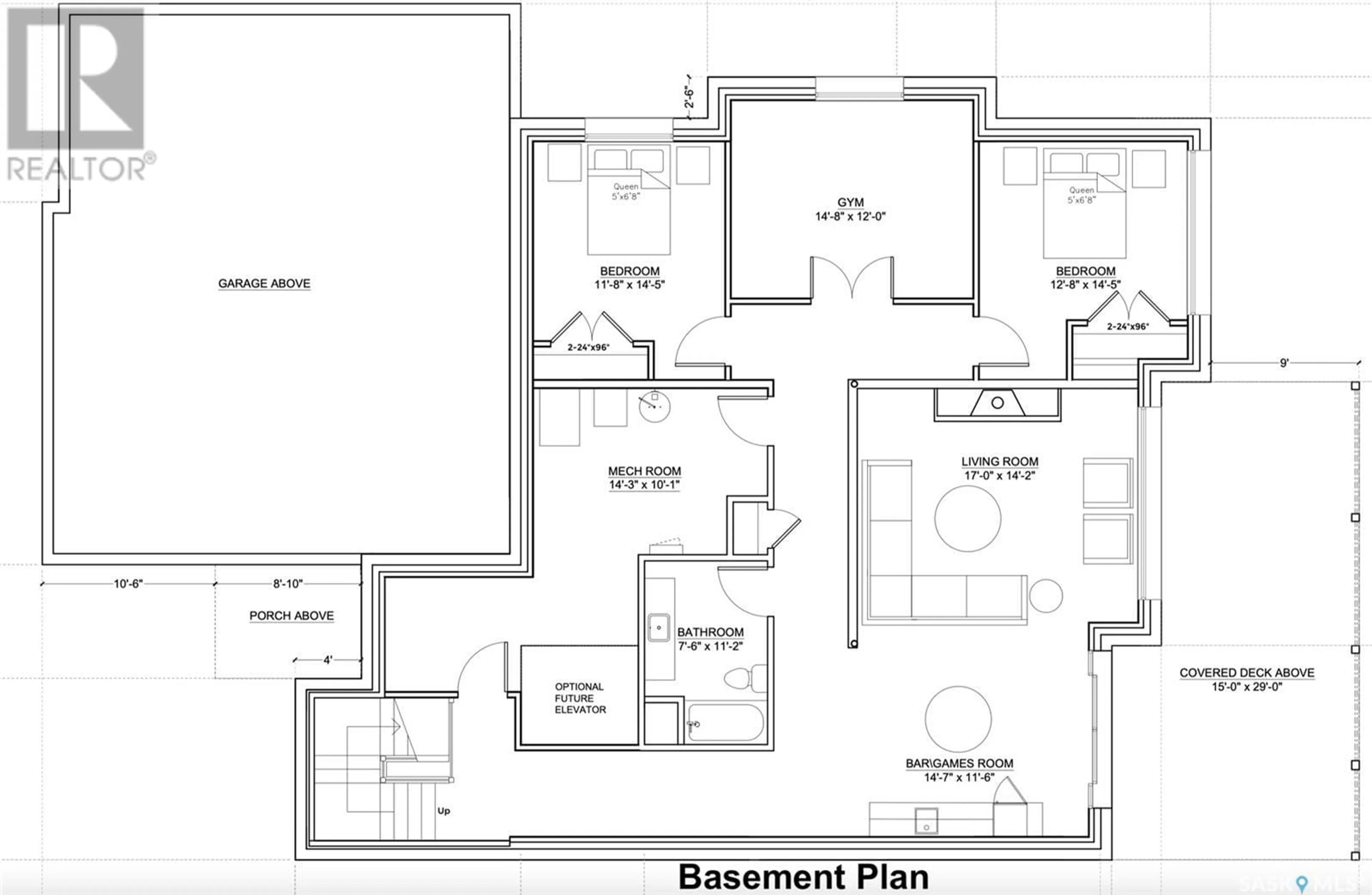 Floor plan for 130 Willows Way, Saskatoon Saskatchewan S7T0B3