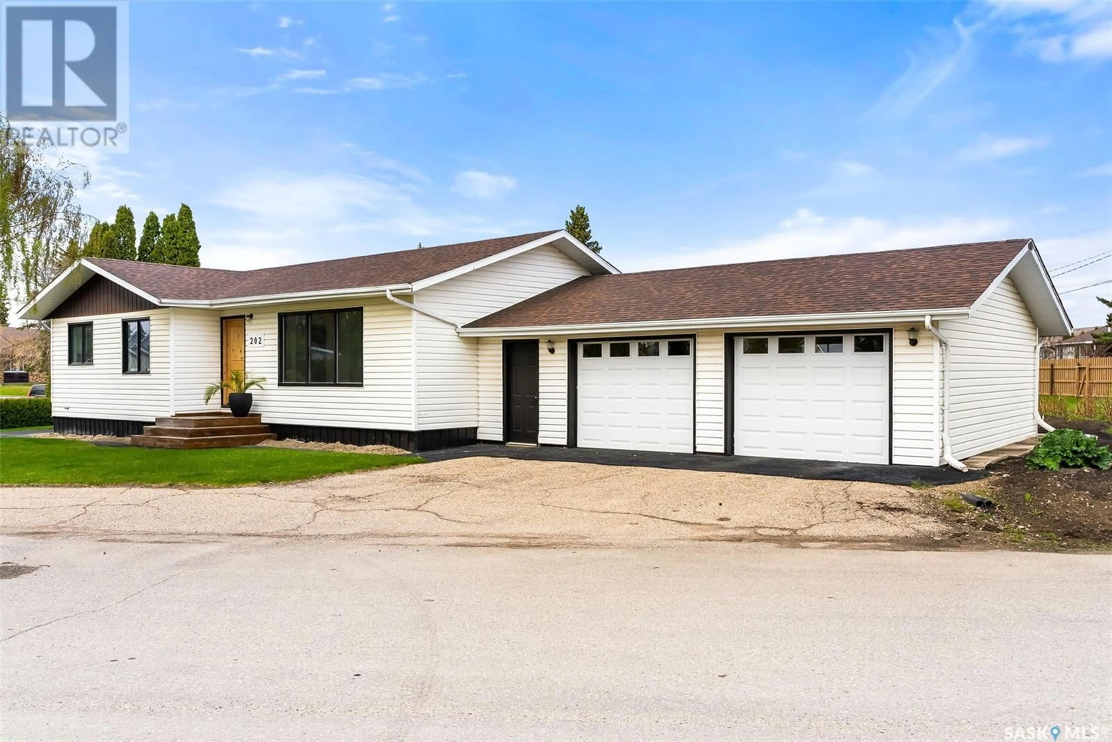 Frontside or backside of a home, cottage for 202 MacLean STREET, Raymore Saskatchewan S0A3J0