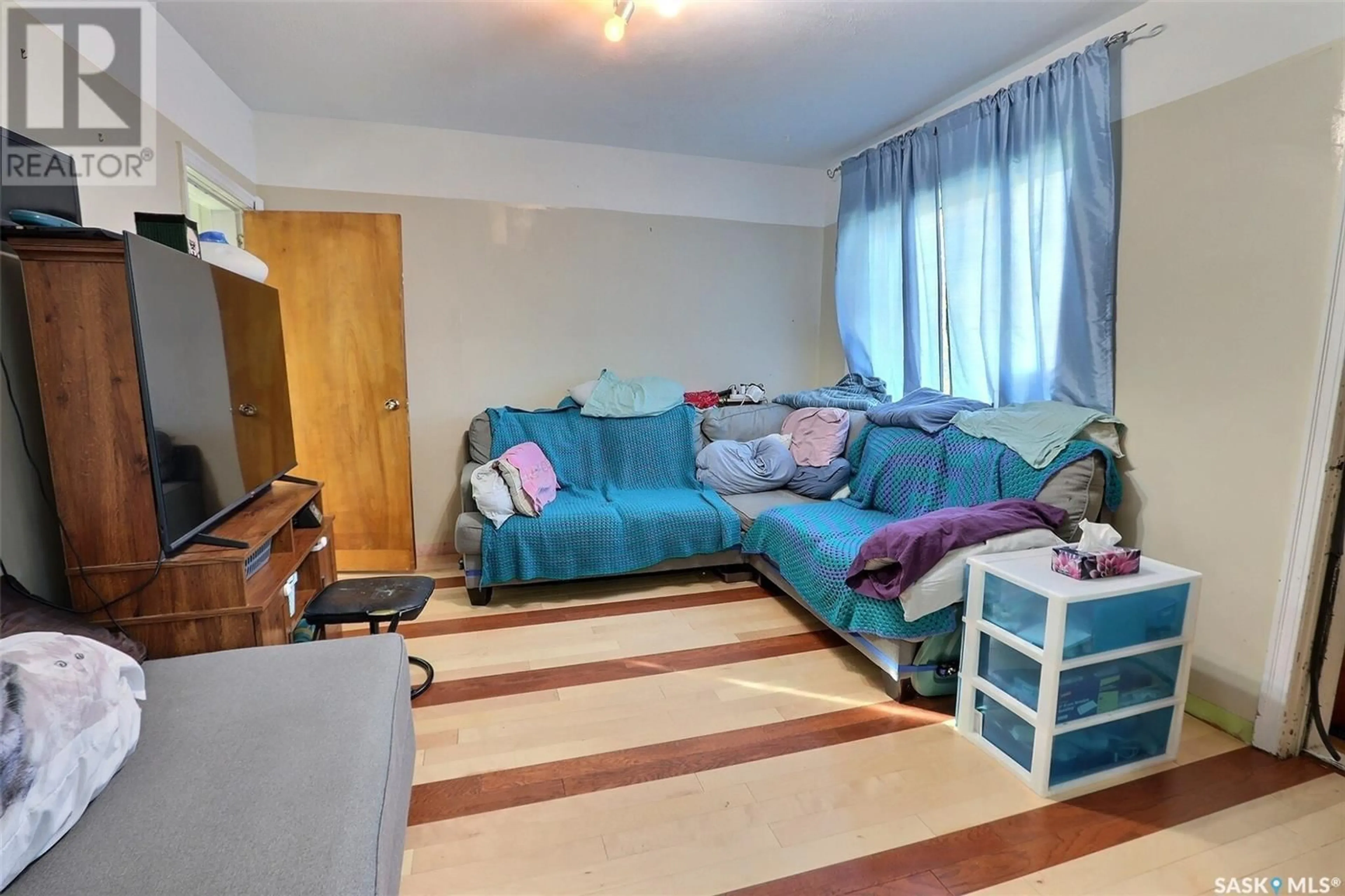 Living room with furniture, unknown for E - 431 9TH STREET, Prince Albert Saskatchewan S6V0Y1