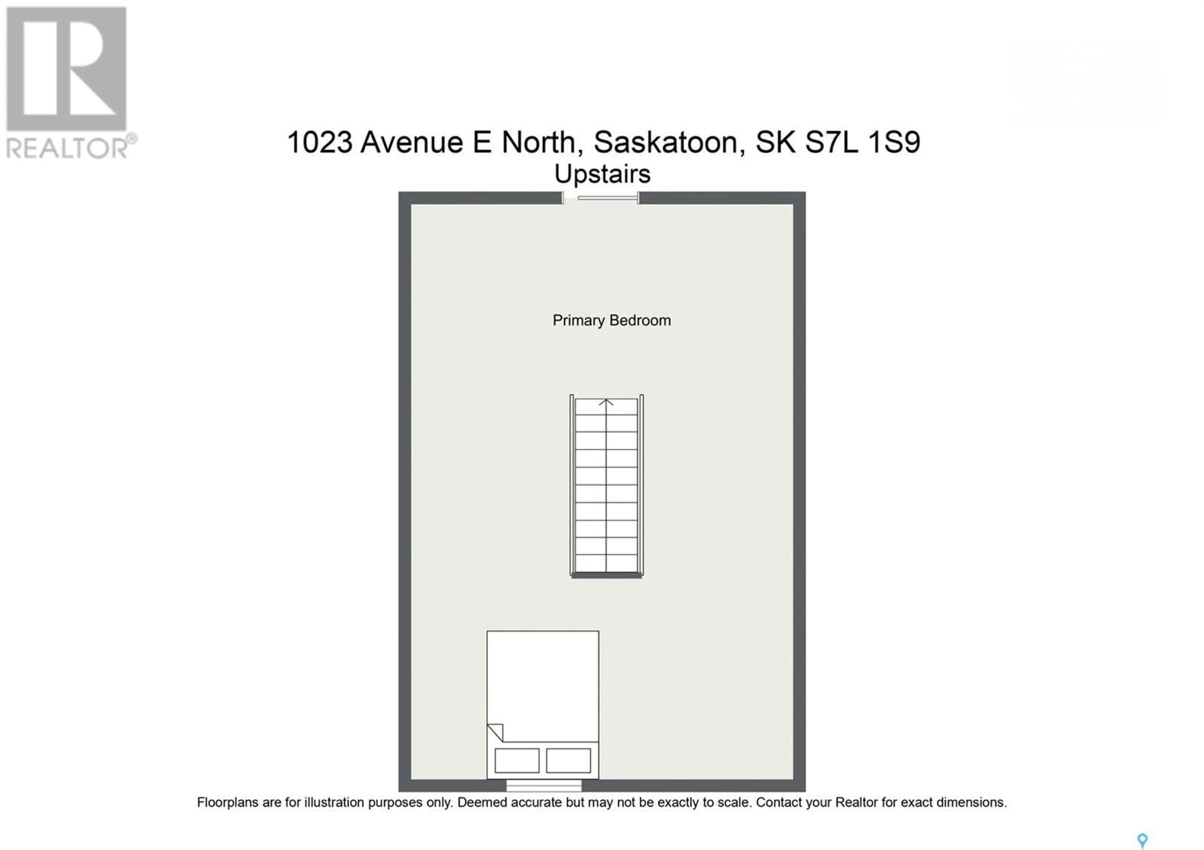 Floor plan for 1023 E AVENUE N, Saskatoon Saskatchewan S7L1S9