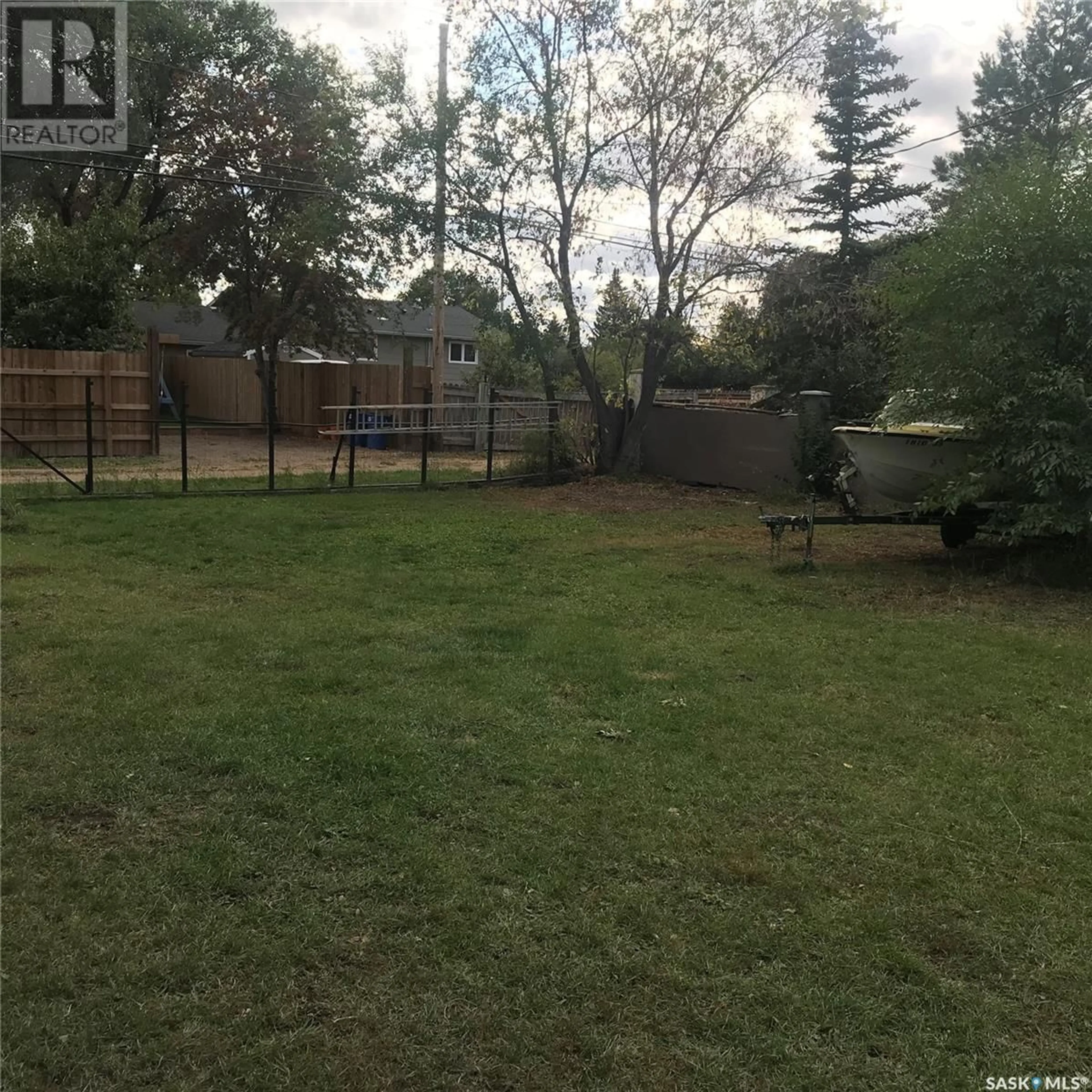 Patio, the fenced backyard for 330 2nd STREET S, Martensville Saskatchewan S0K2T0