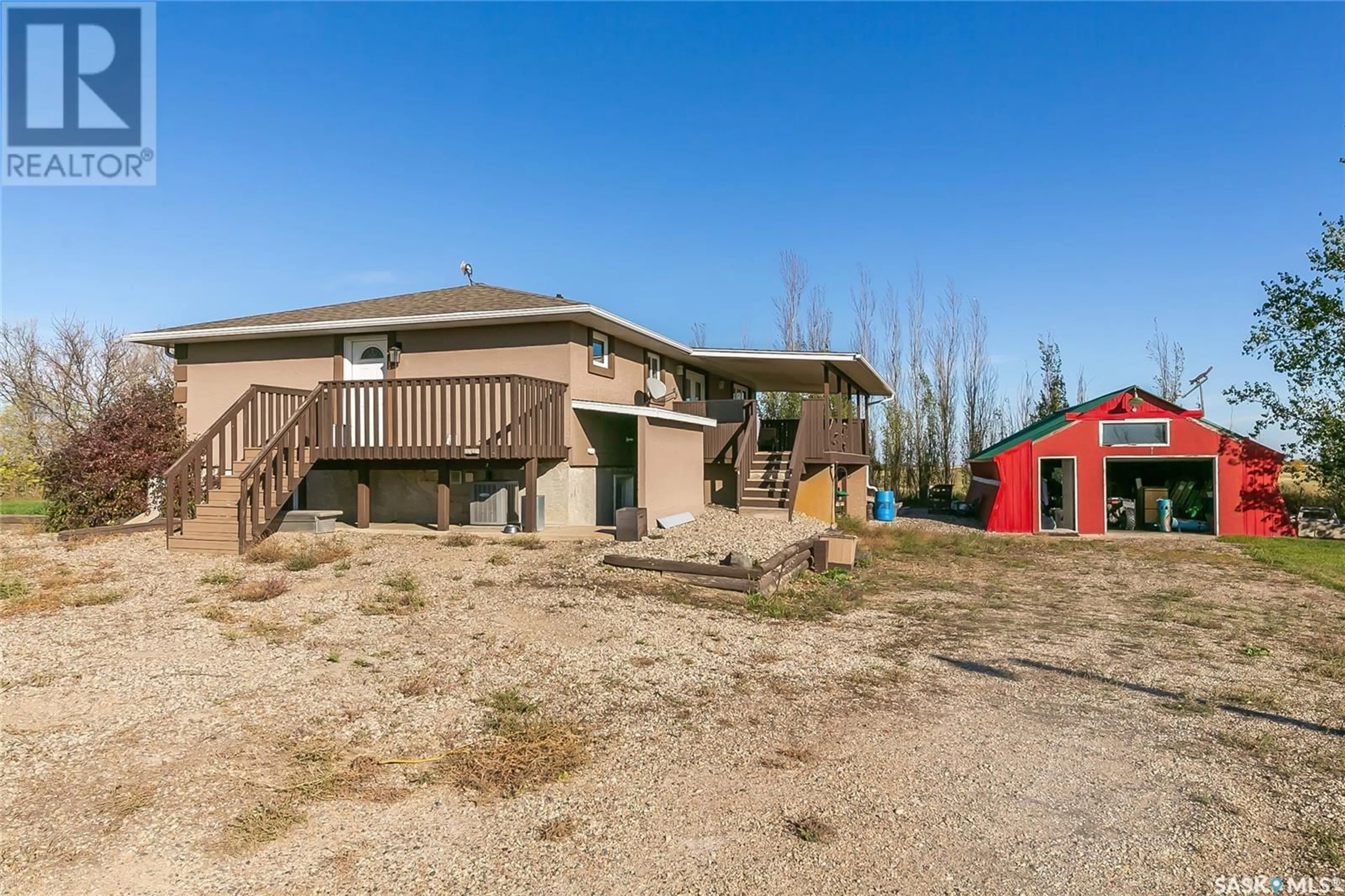 Frontside or backside of a home, cottage for Horaska Acreage, Lumsden Rm No. 189 Saskatchewan S0G3C0