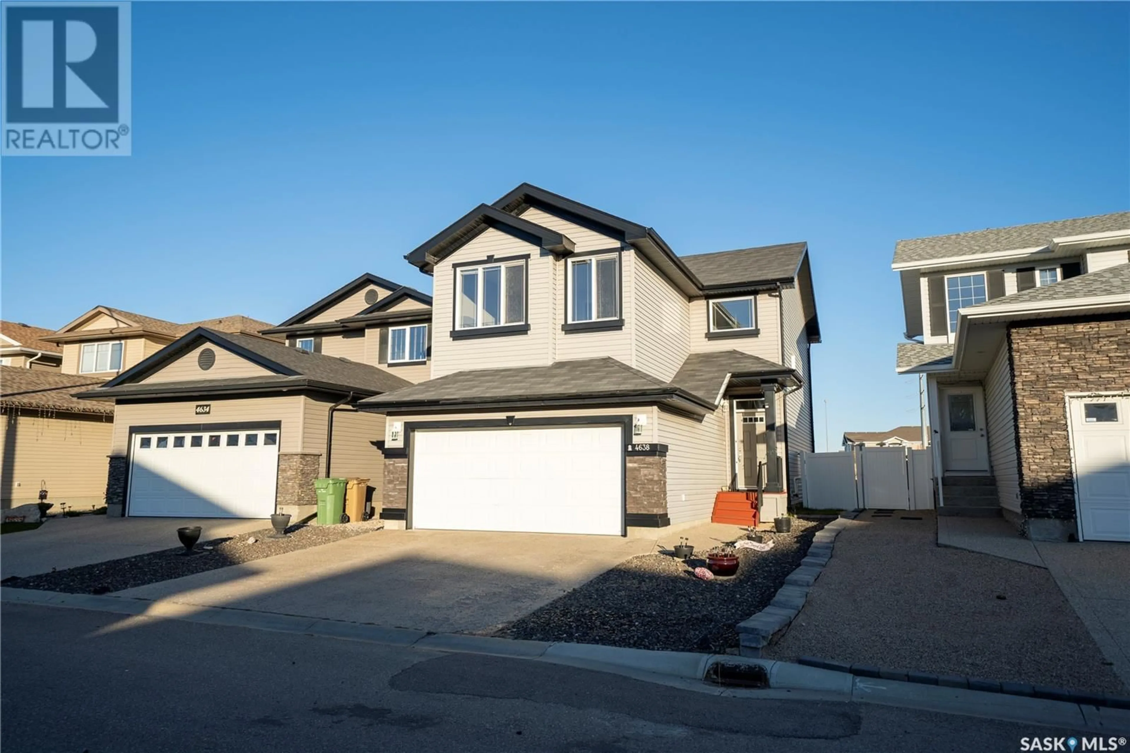 Frontside or backside of a home, the street view for 4638 PADWICK ROAD, Regina Saskatchewan S4W0C3