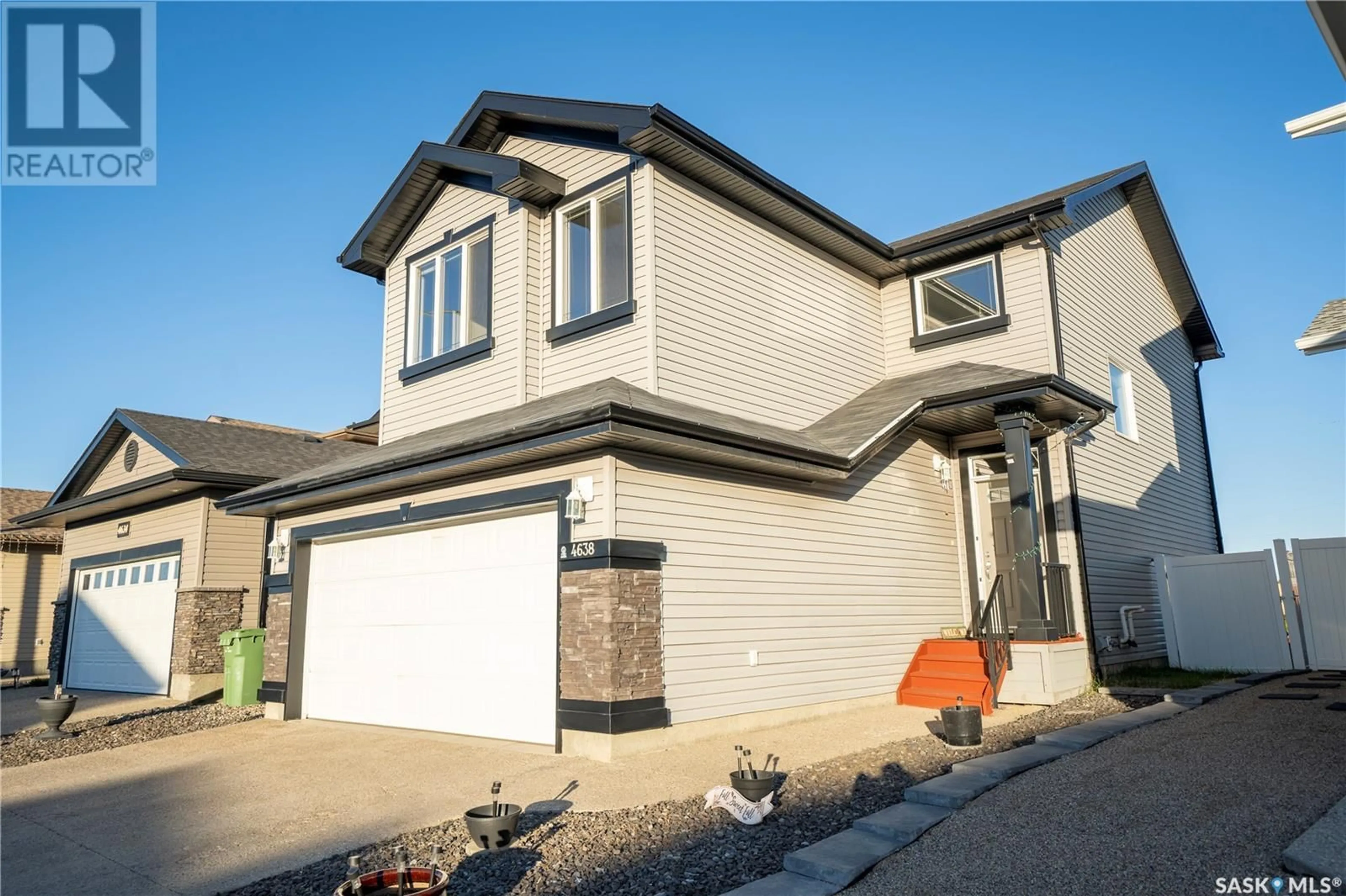 Frontside or backside of a home, the street view for 4638 PADWICK ROAD, Regina Saskatchewan S4W0C3