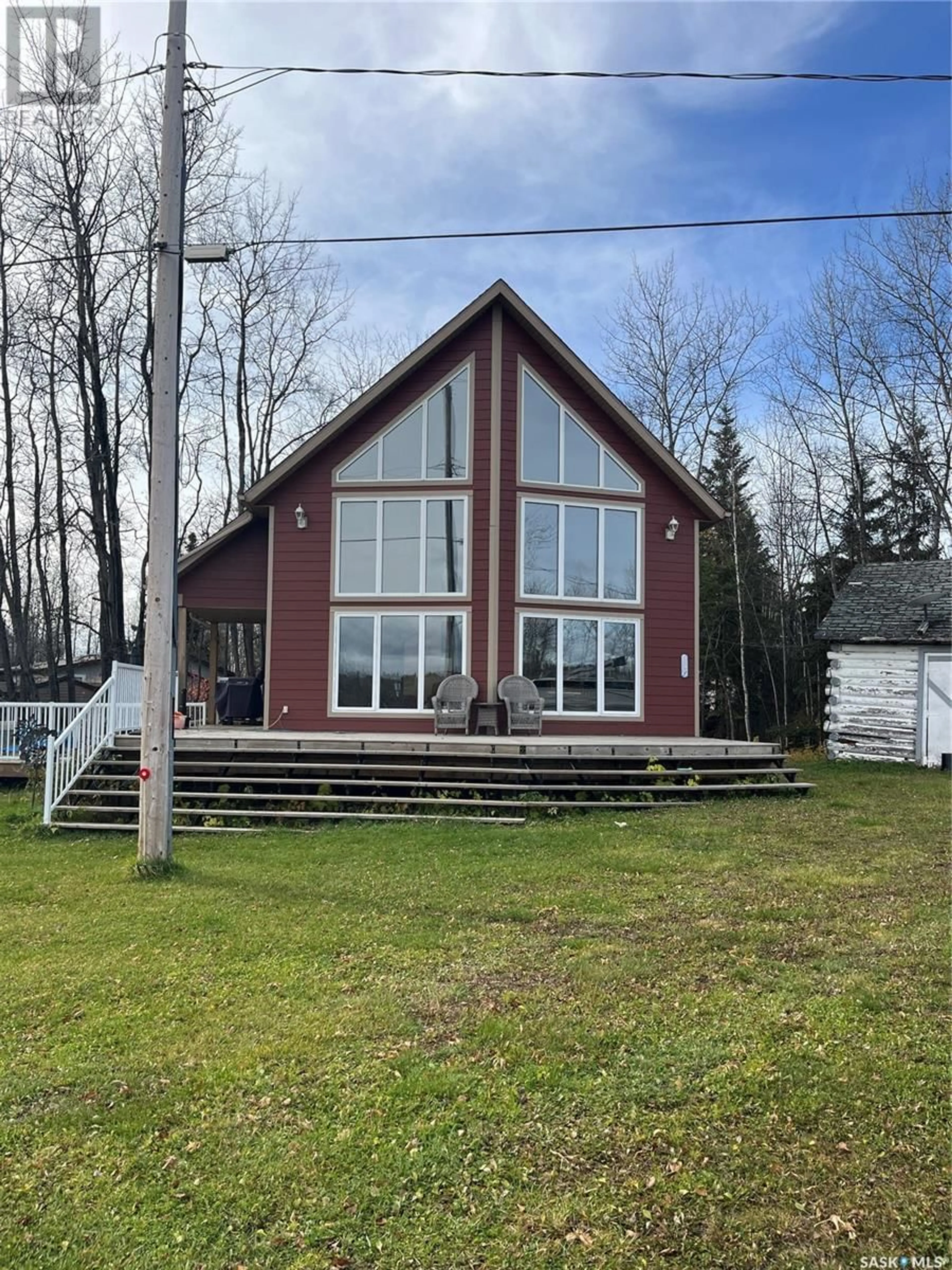 Frontside or backside of a home, cottage for 6 Delaronde AVENUE, Delaronde Lake Saskatchewan S0J0E0