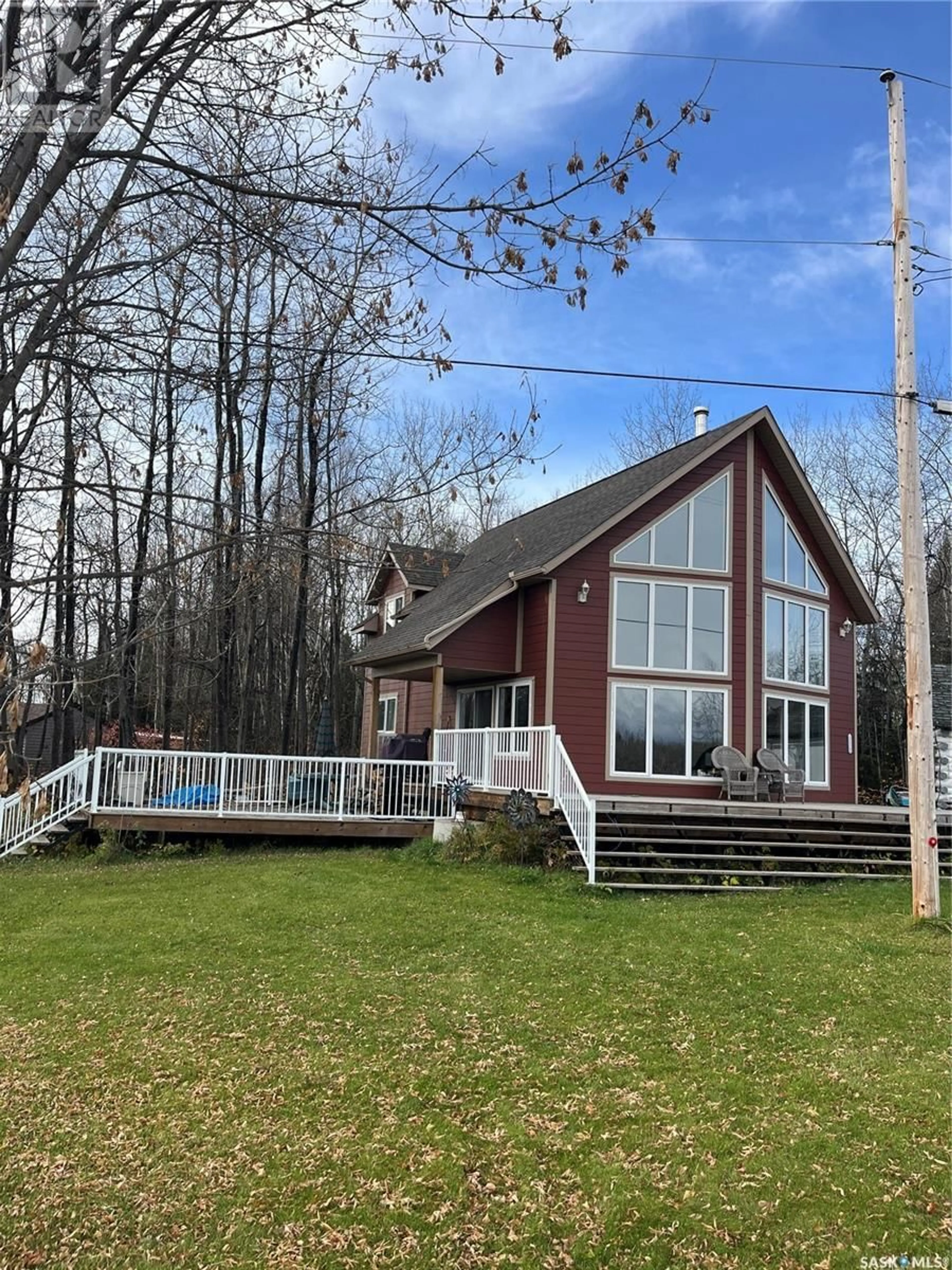 Frontside or backside of a home, cottage for 6 Delaronde AVENUE, Delaronde Lake Saskatchewan S0J0E0