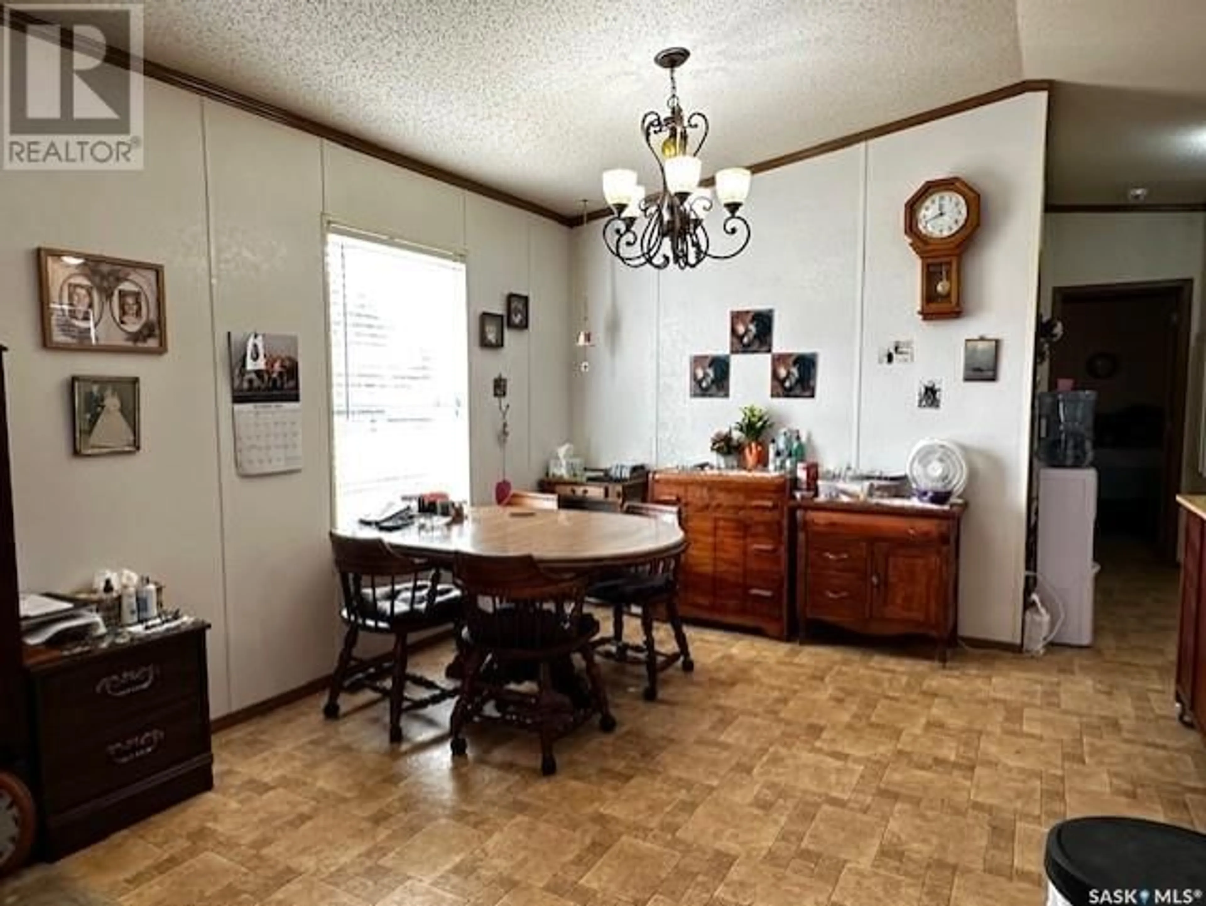 Dining room, wood floors, cottage for 215 Louis STREET, Neudorf Saskatchewan S0A2T0