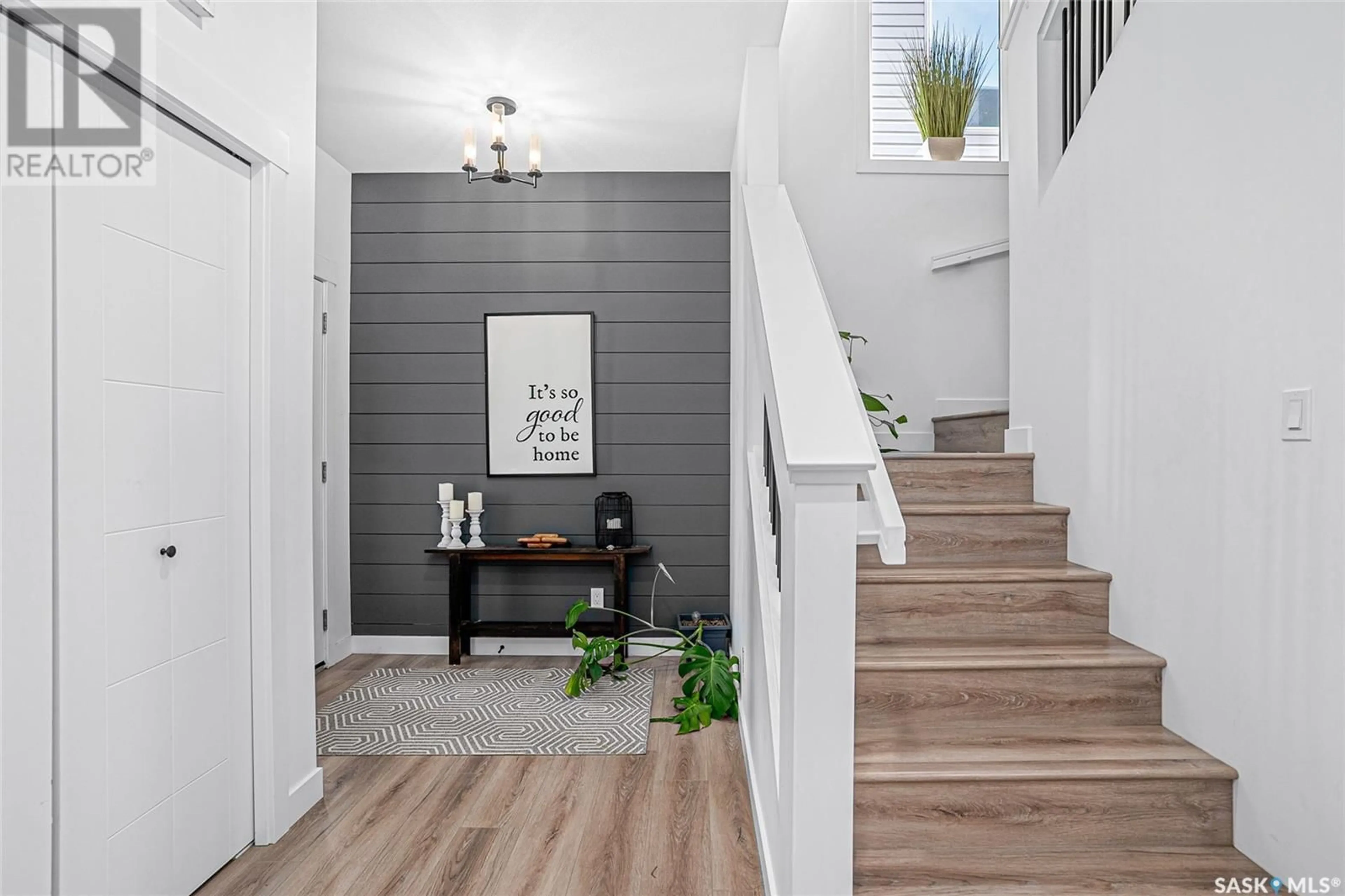 Indoor entryway, wood floors for 248 Thakur STREET, Saskatoon Saskatchewan S7W1C6