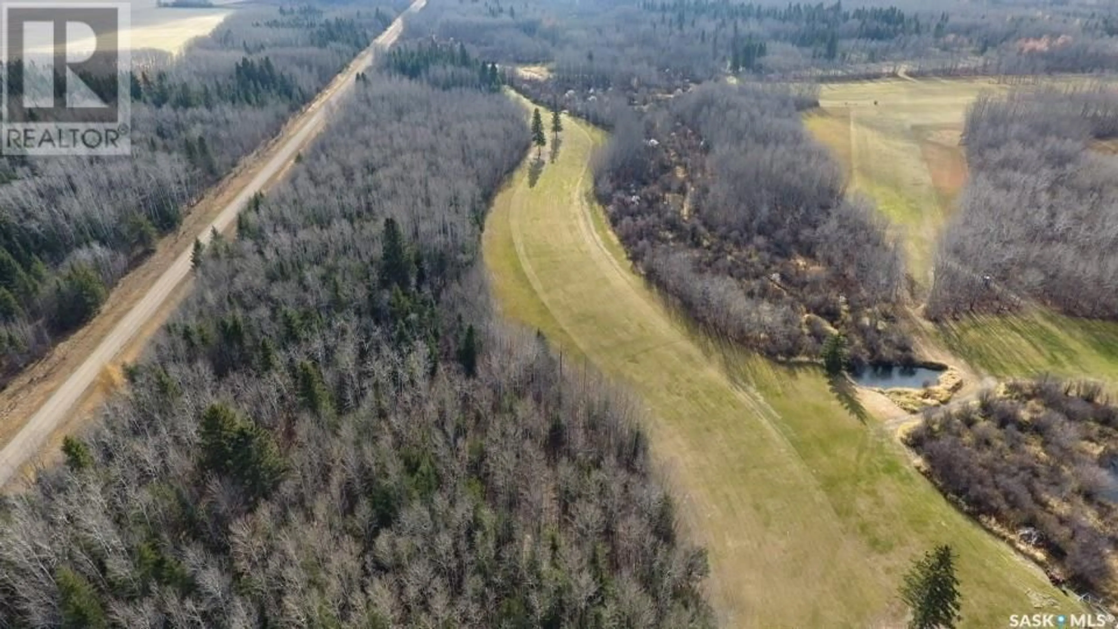 A pic from outside/outdoor area/front of a property/back of a property/a pic from drone, forest/trees view for VALLEY FAIRWAYS GOLF COURSE, Barrier Valley Rm No. 397 Saskatchewan S0E0B0