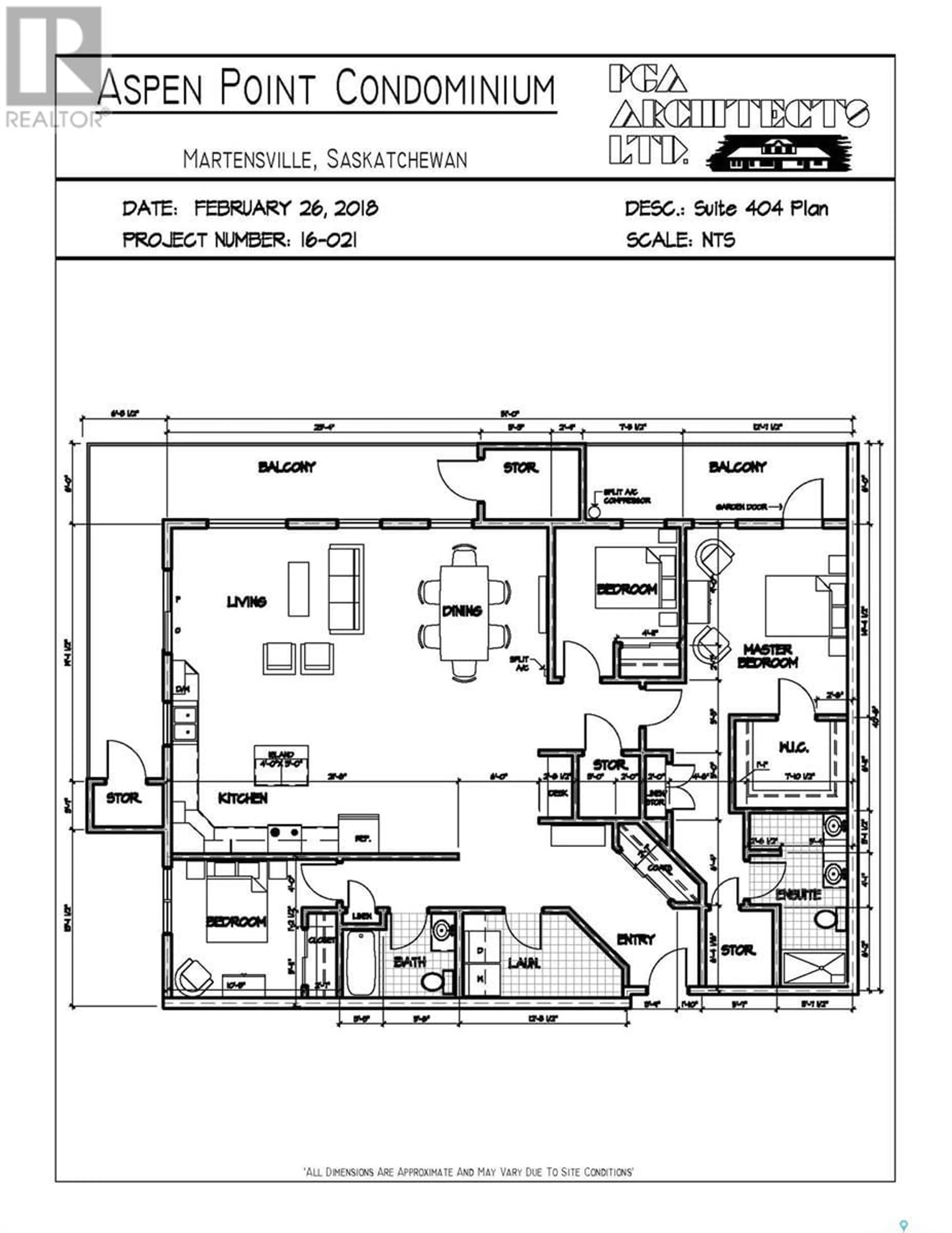 Floor plan for #403 131 Beaudry CRESCENT, Martensville Saskatchewan S0K2T1