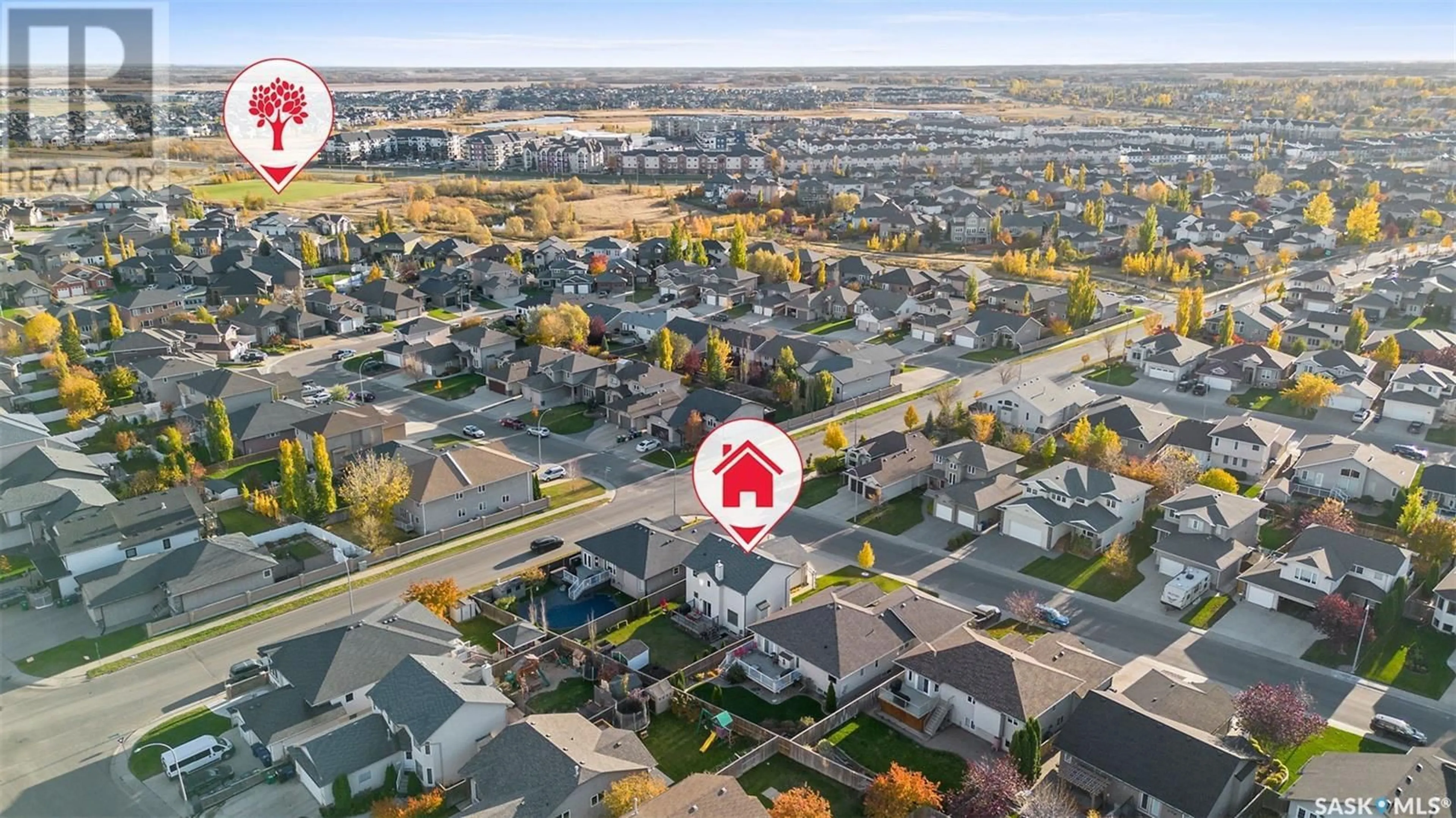 A pic from exterior of the house or condo, the street view for 107 Brookdale CRESCENT, Saskatoon Saskatchewan S7V1K5