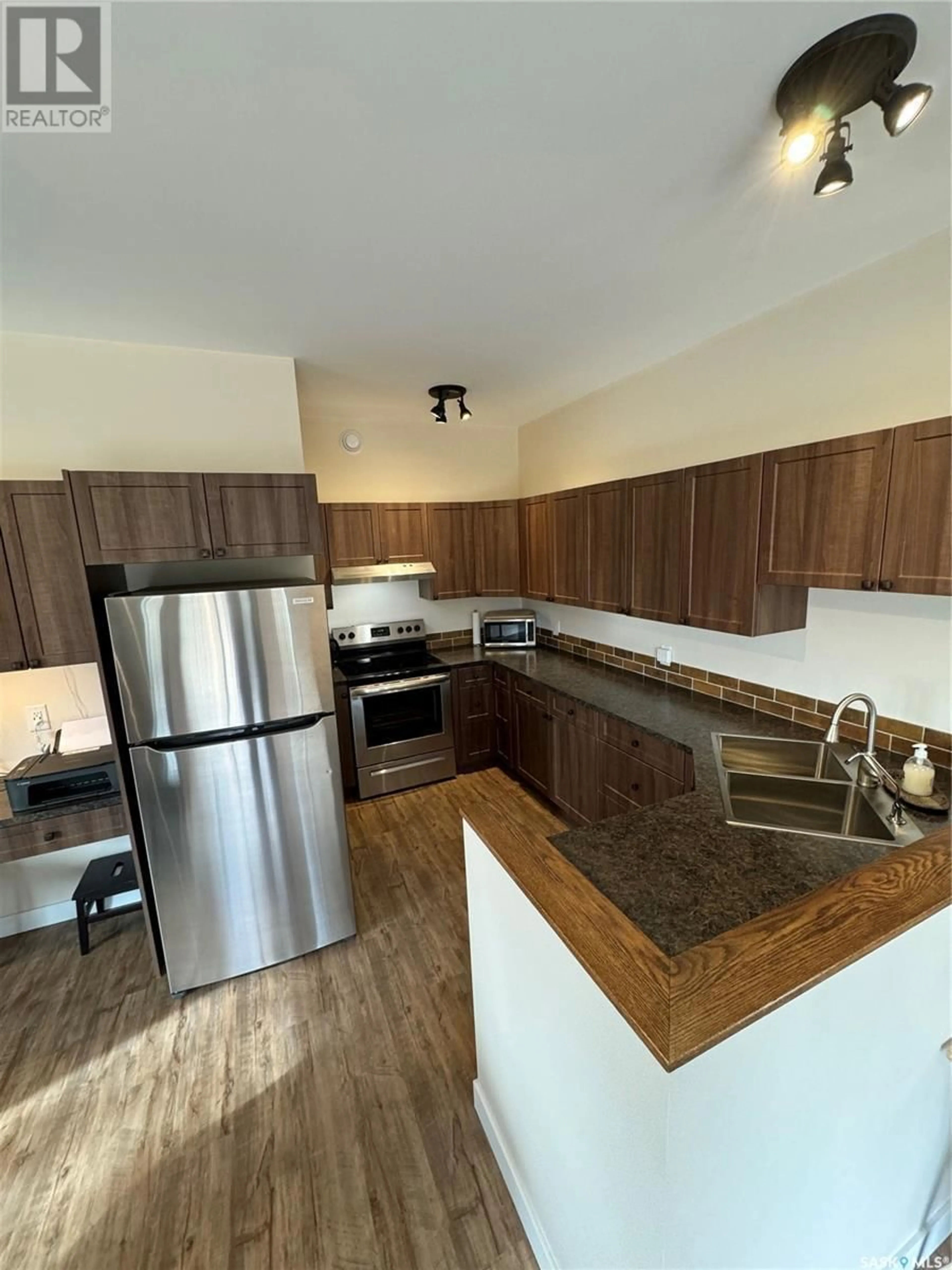 Standard kitchen, wood floors for Recreational home North Hudson BaySK, Hudson Bay Rm No. 394 Saskatchewan S0E0Y0