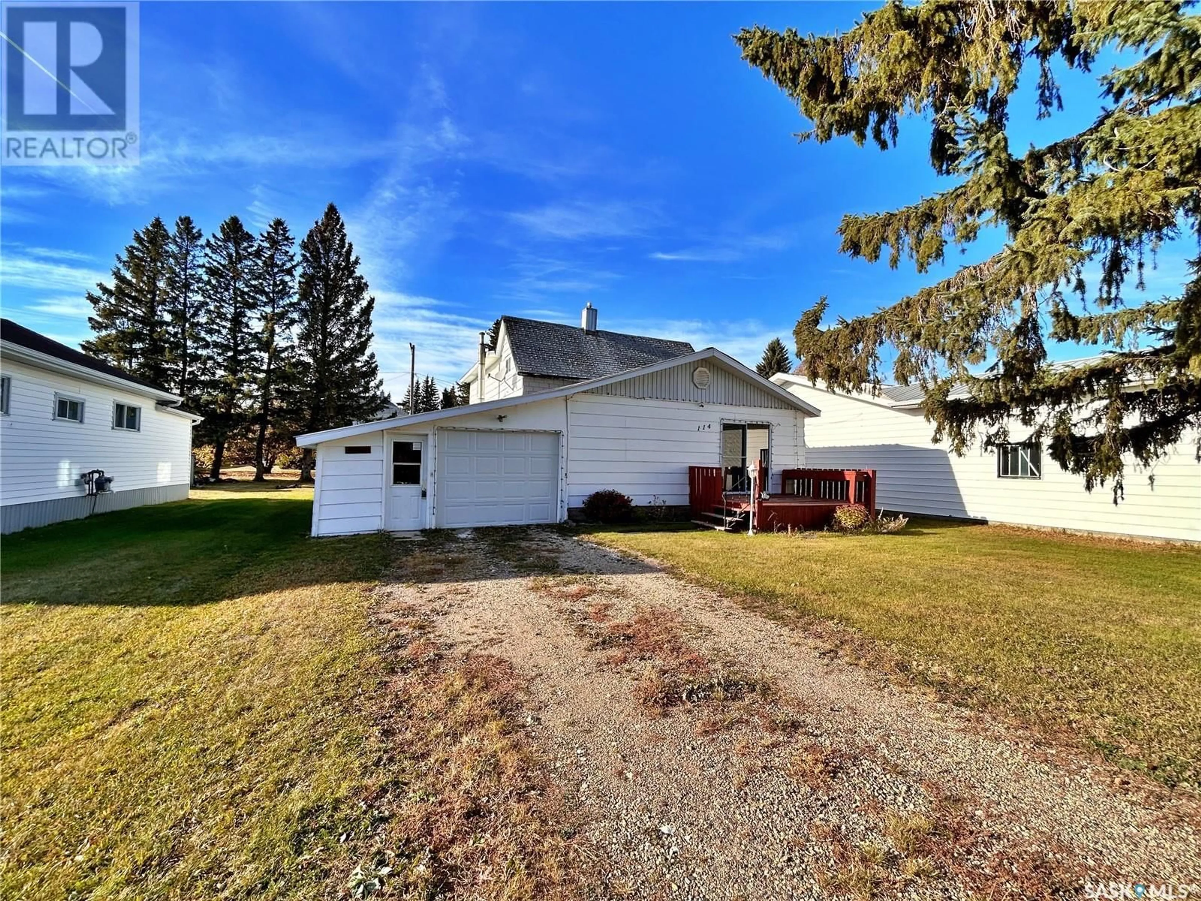 Frontside or backside of a home, cottage for 114 Stephens STREET, Maryfield Saskatchewan S0G3K0