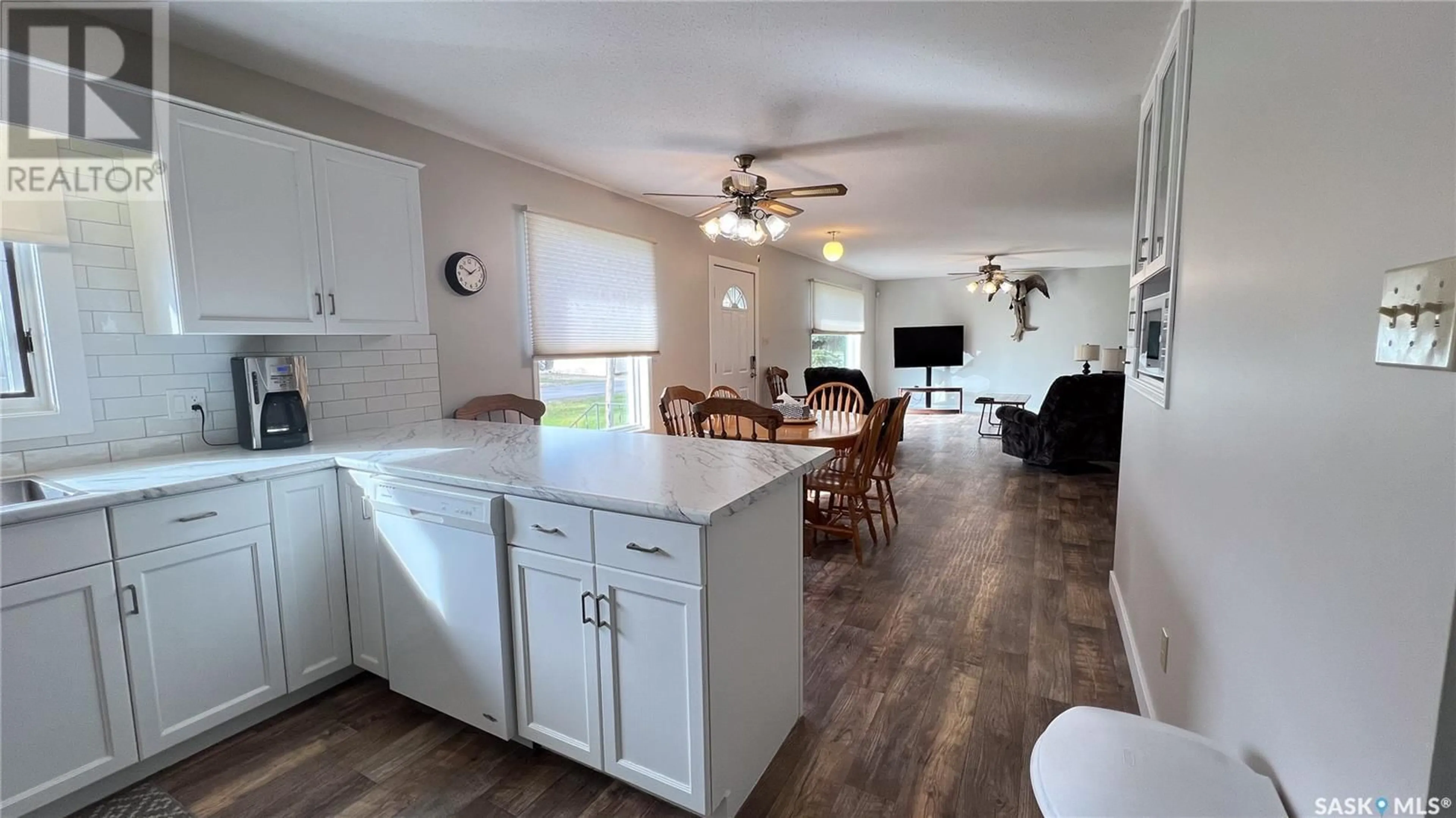 Open concept kitchen for 1409 3rd AVENUE, Edam Saskatchewan S0M0V0