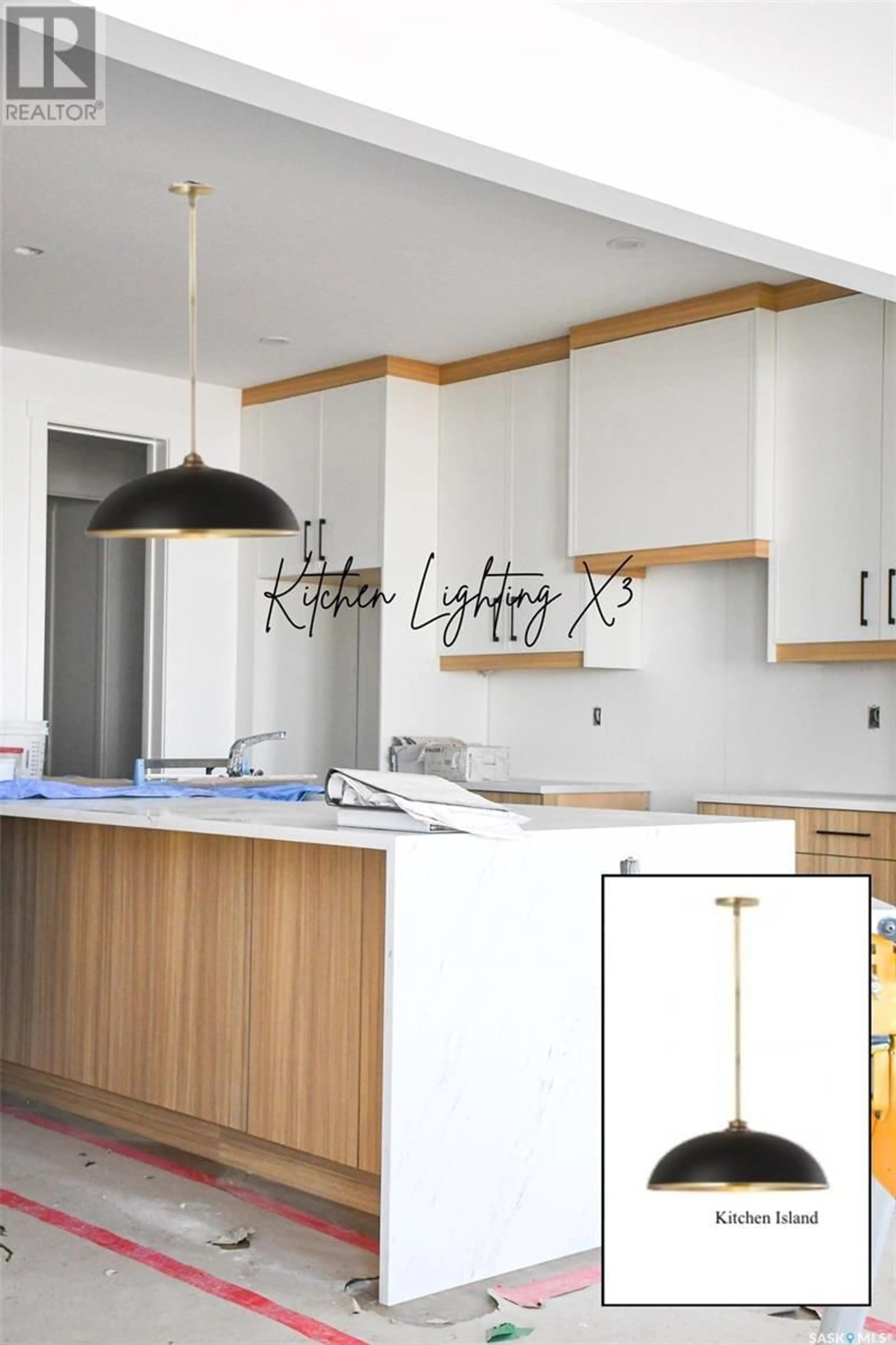 Contemporary kitchen, wood/laminate floor for 127 ASOKAN STREET, Saskatoon Saskatchewan S7V1S4