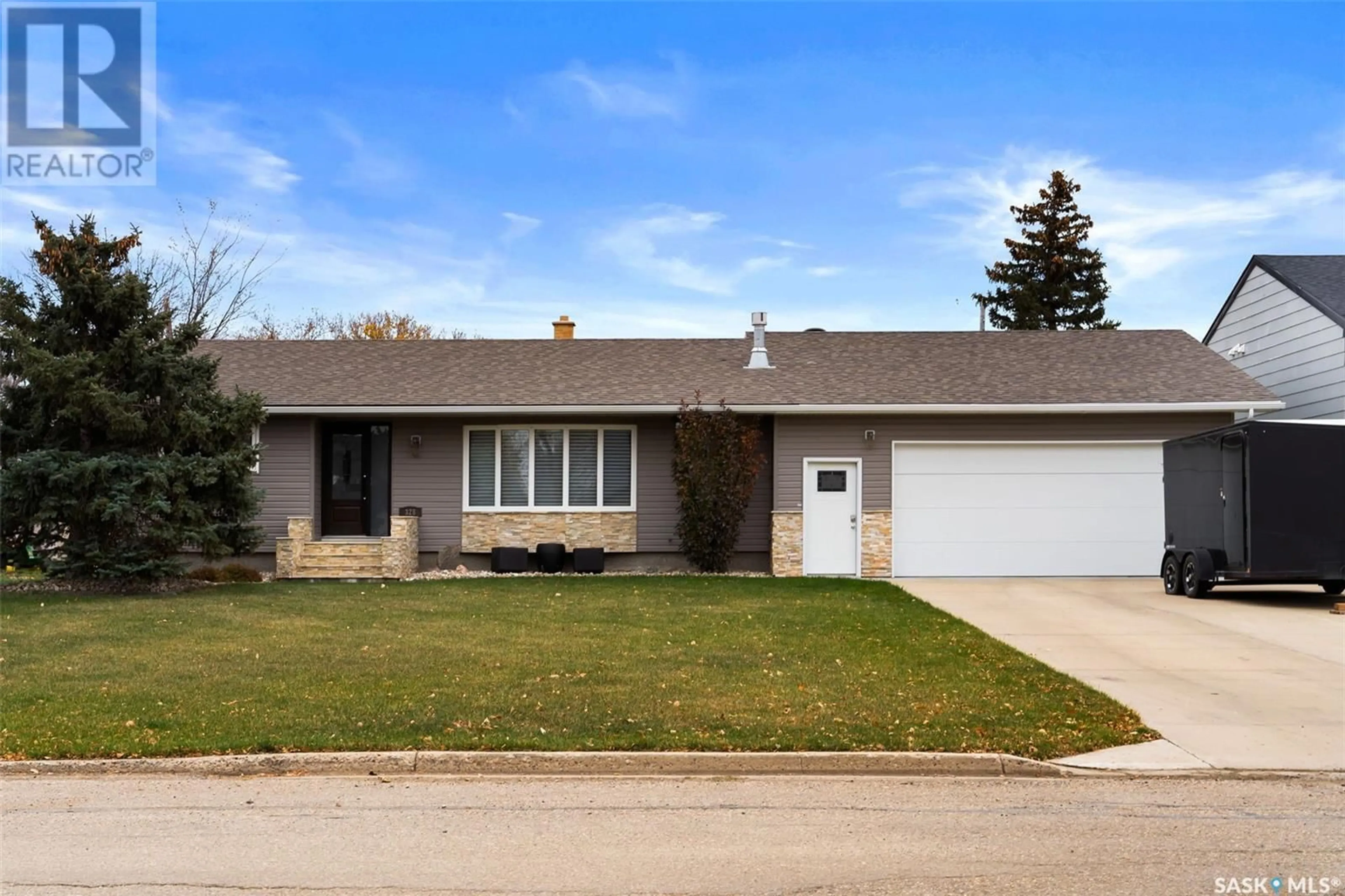 Frontside or backside of a home, the street view for 328 Main STREET, Milestone Saskatchewan S0G3L0