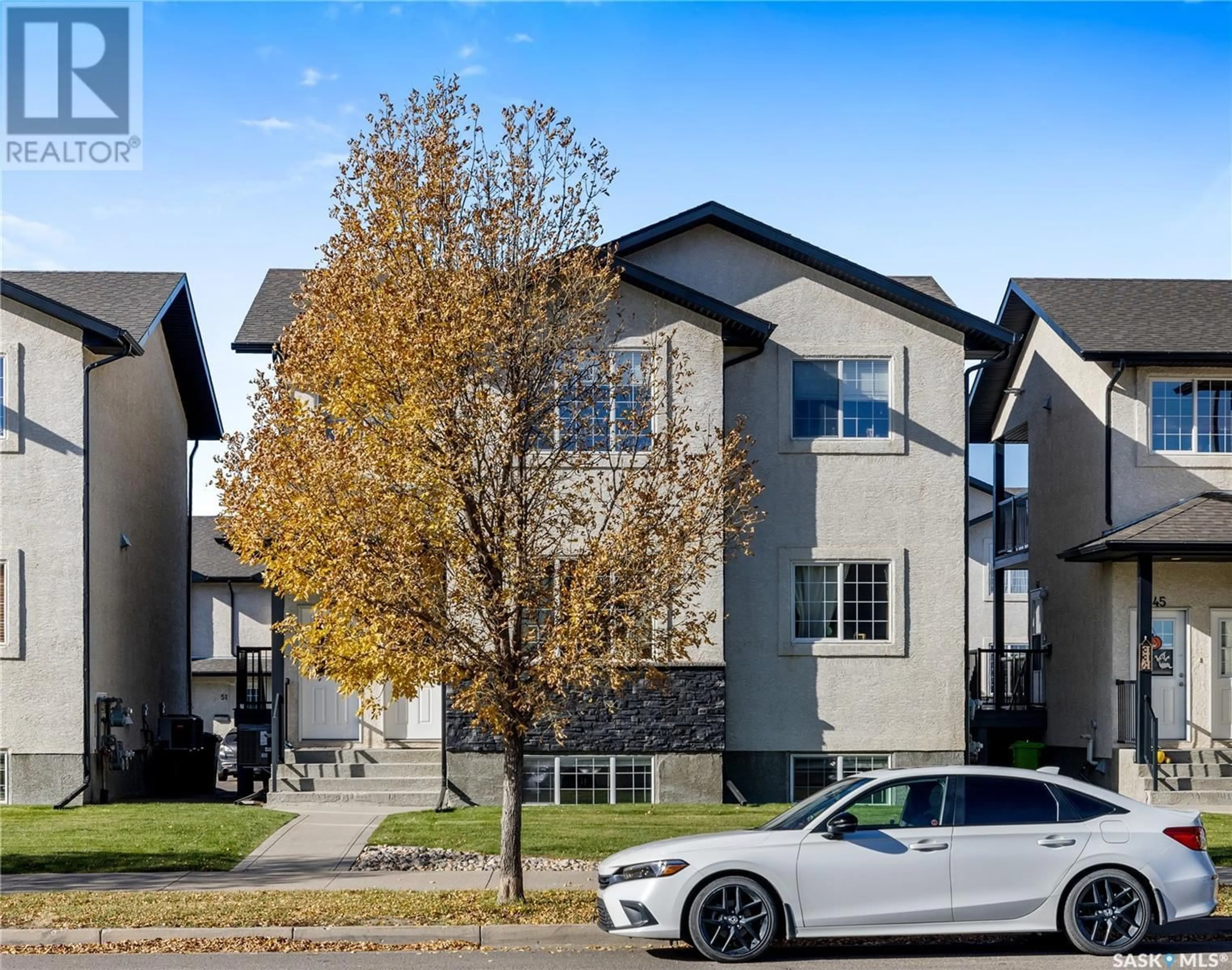 A pic from exterior of the house or condo, the street view for 42 4640 Harbour Landing DRIVE, Regina Saskatchewan S4W0B8