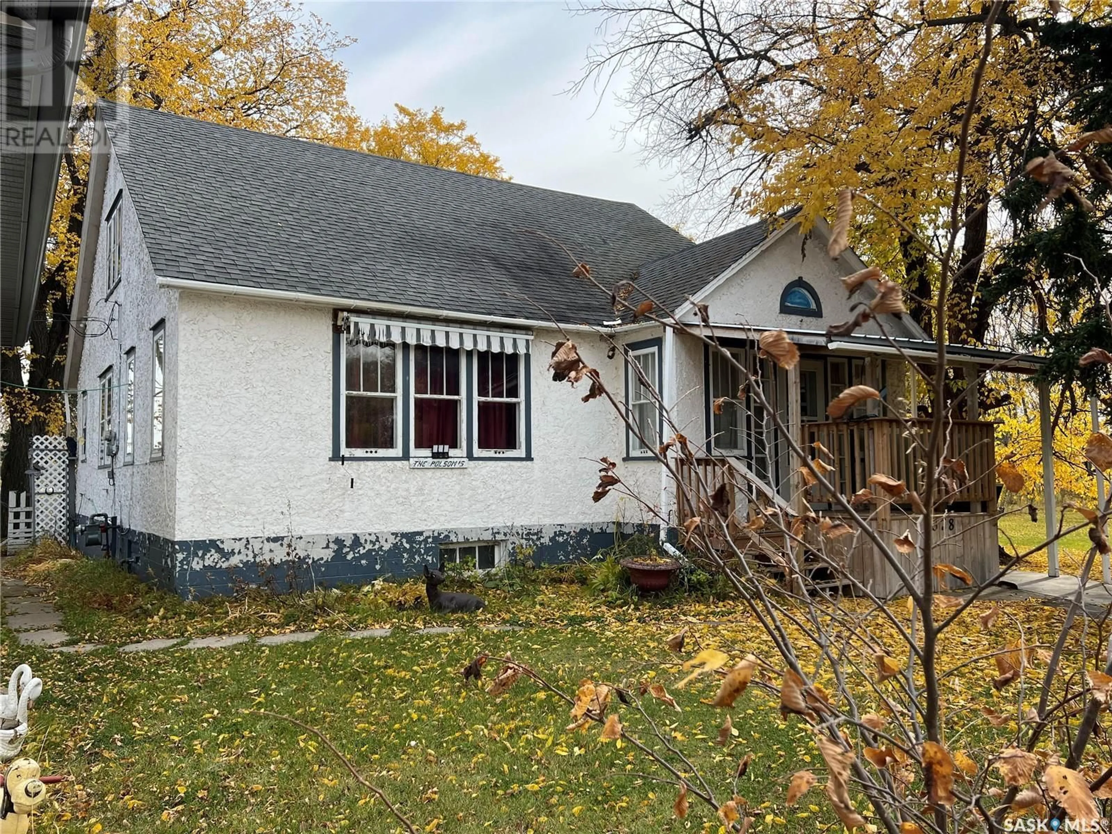 Home with vinyl exterior material, street for 378 1ST STREET, Yellow Creek Saskatchewan S0K4X0