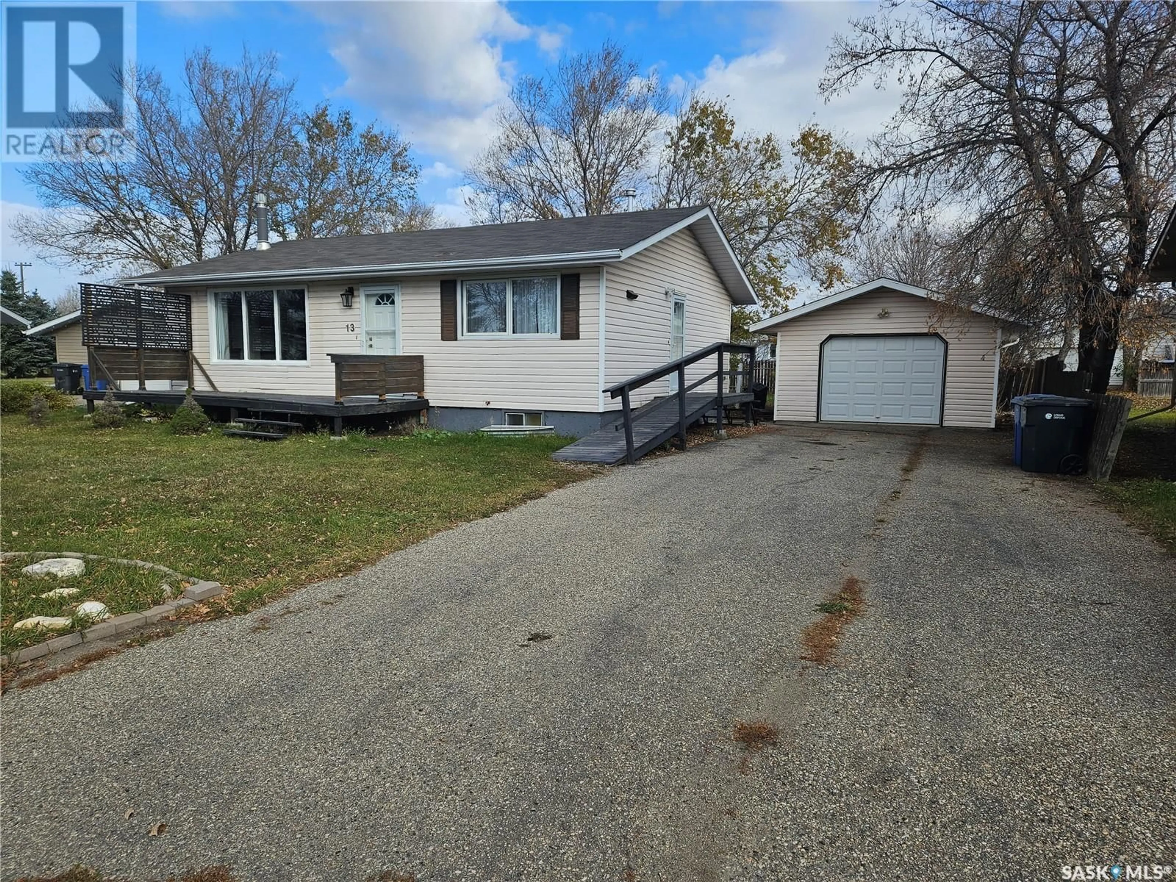 Frontside or backside of a home, cottage for 13 Mountain DRIVE, Carlyle Saskatchewan S0C0R0