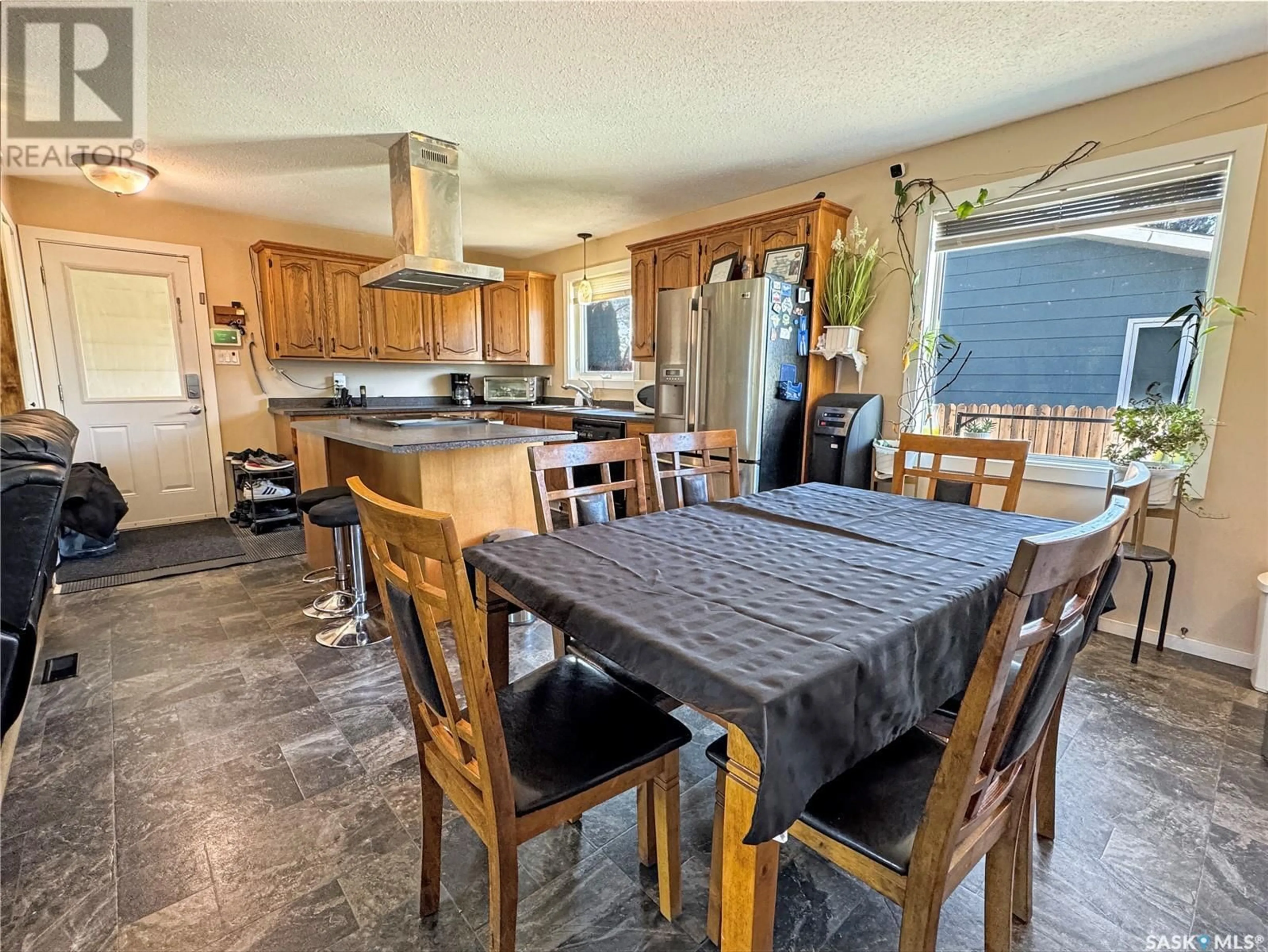 Open concept kitchen for 9408 Meadow Lark LANE, North Battleford Saskatchewan S9A3V3