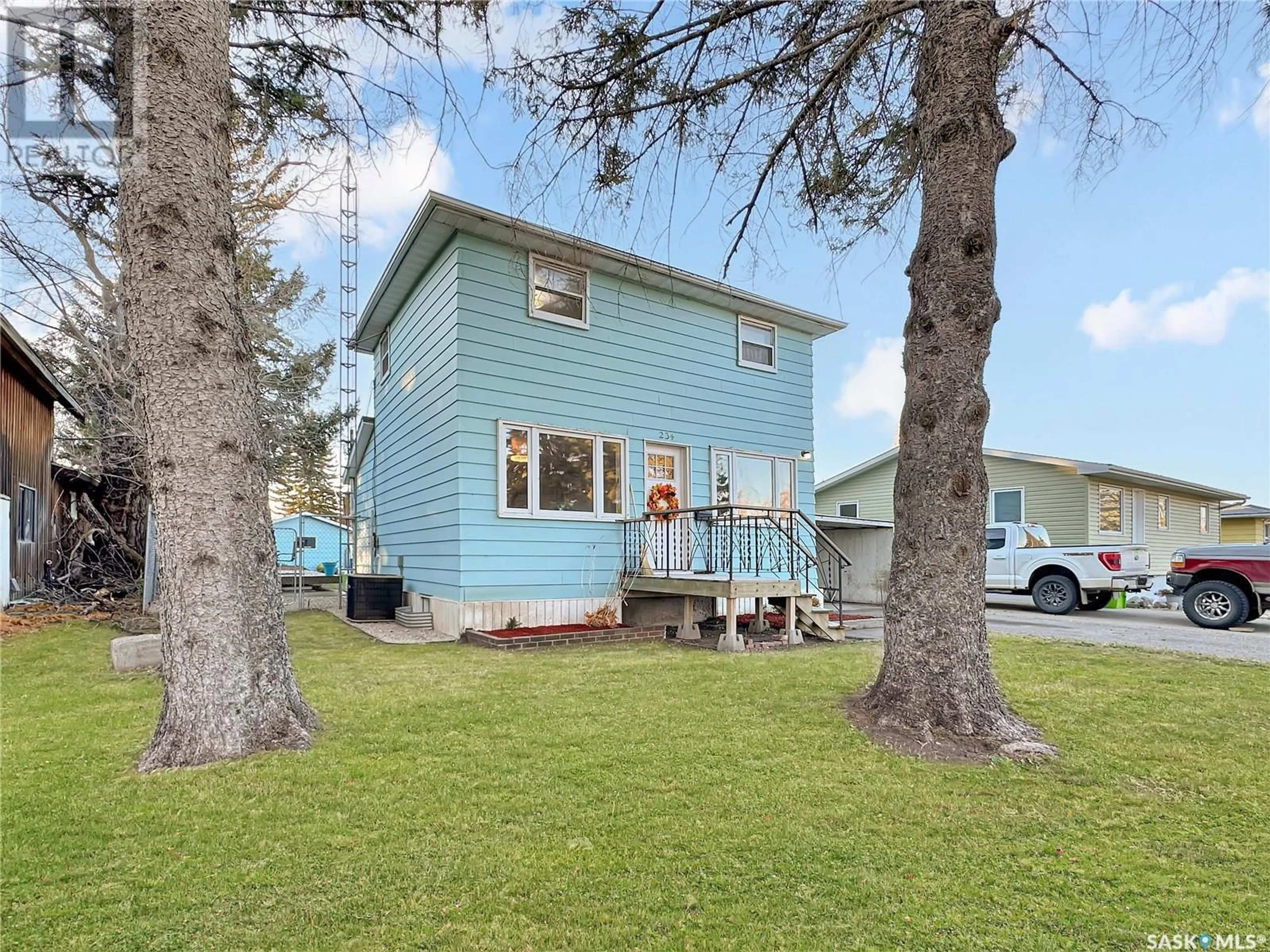 Frontside or backside of a home, cottage for 234 Hudson AVENUE, Fort Qu'Appelle Saskatchewan S0G1S0