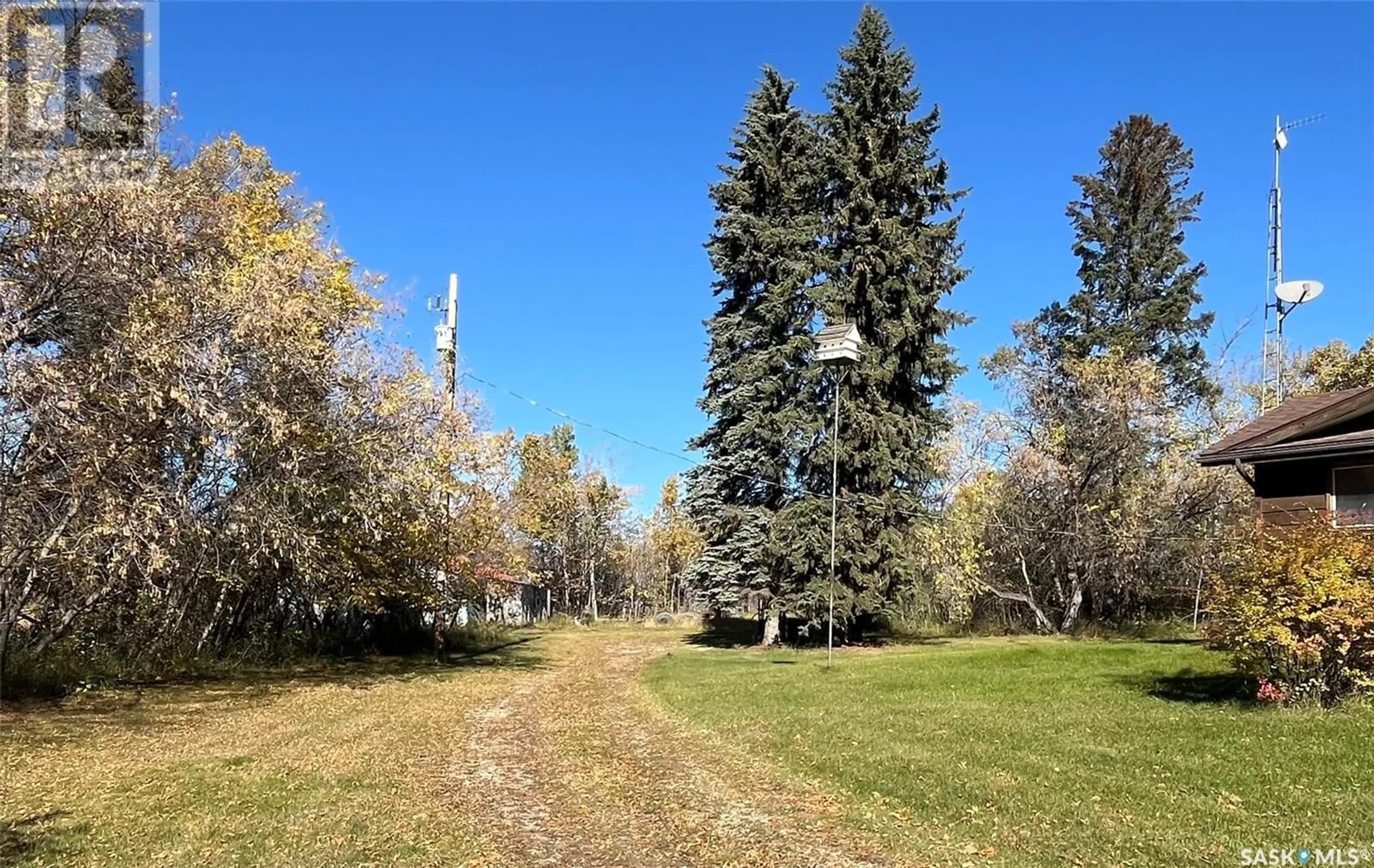 A pic from exterior of the house or condo, the fenced backyard for Placsko Acerage 6.32 acre pt SW-8-43-18-, Star City Rm No. 428 Saskatchewan S0E1A0