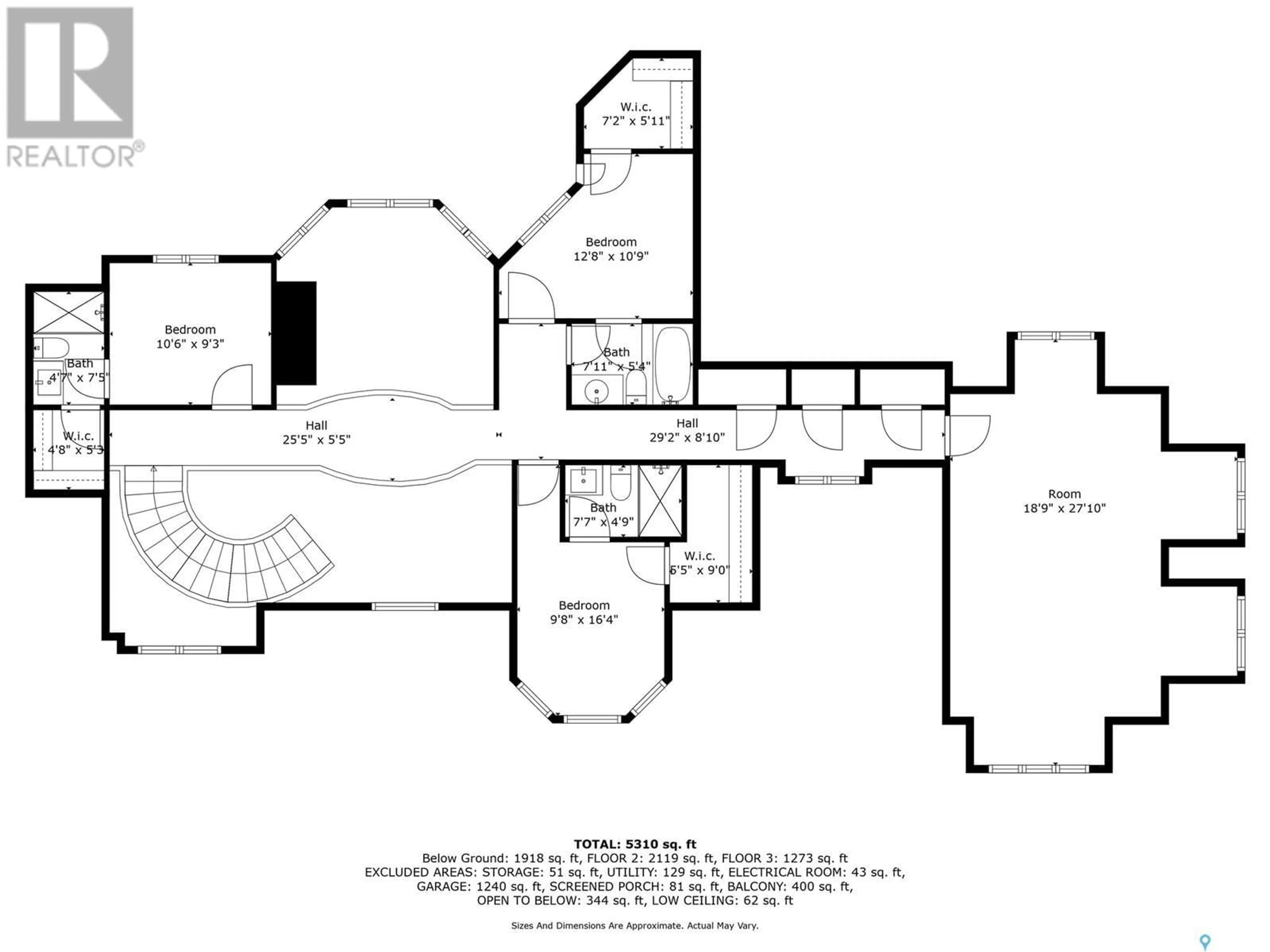Floor plan for 123 SLATER CRESCENT, Edenwold Rm No. 158 Saskatchewan S0G3Z0