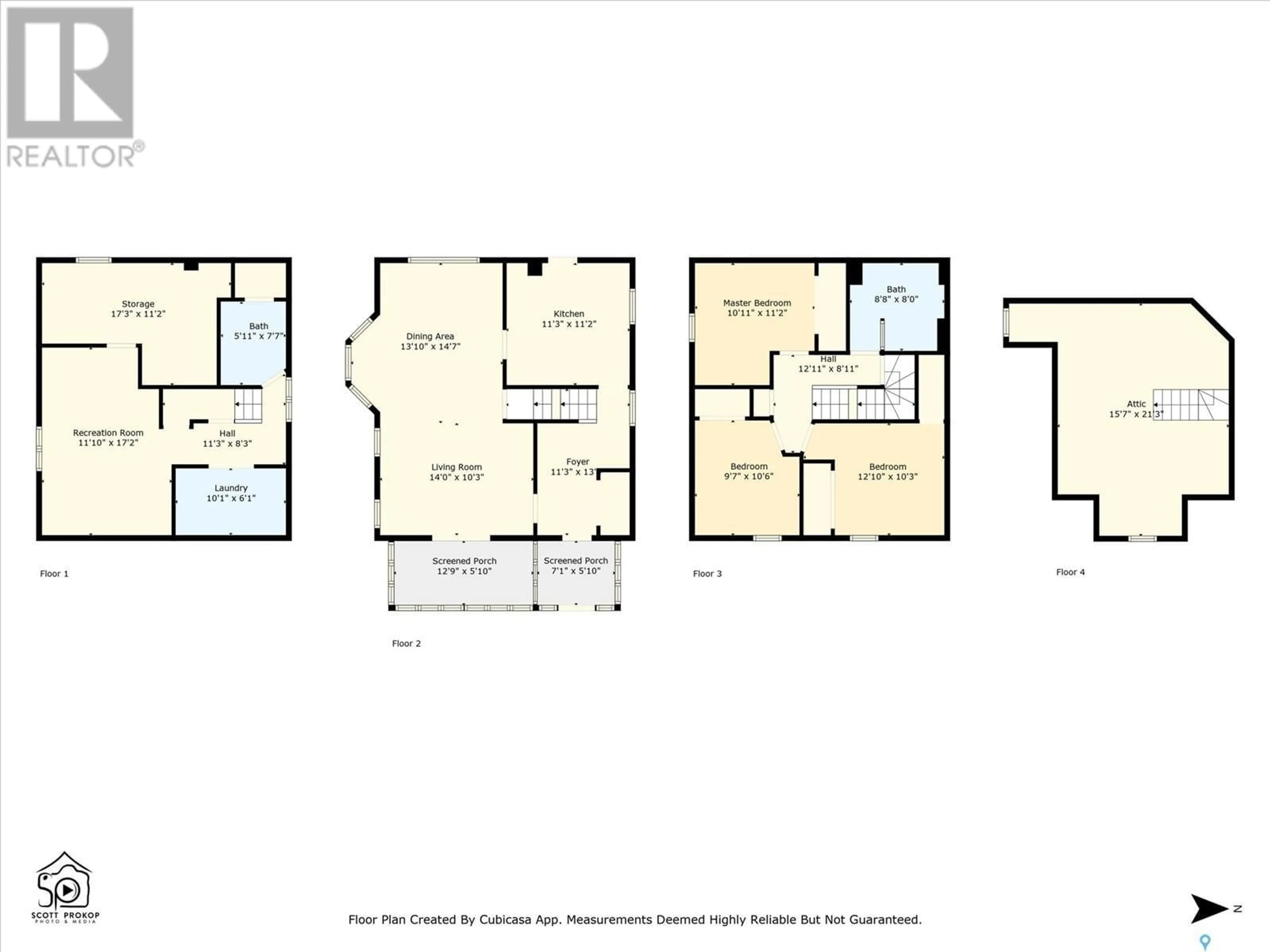 Floor plan for 417 H AVENUE N, Saskatoon Saskatchewan S7L2C1