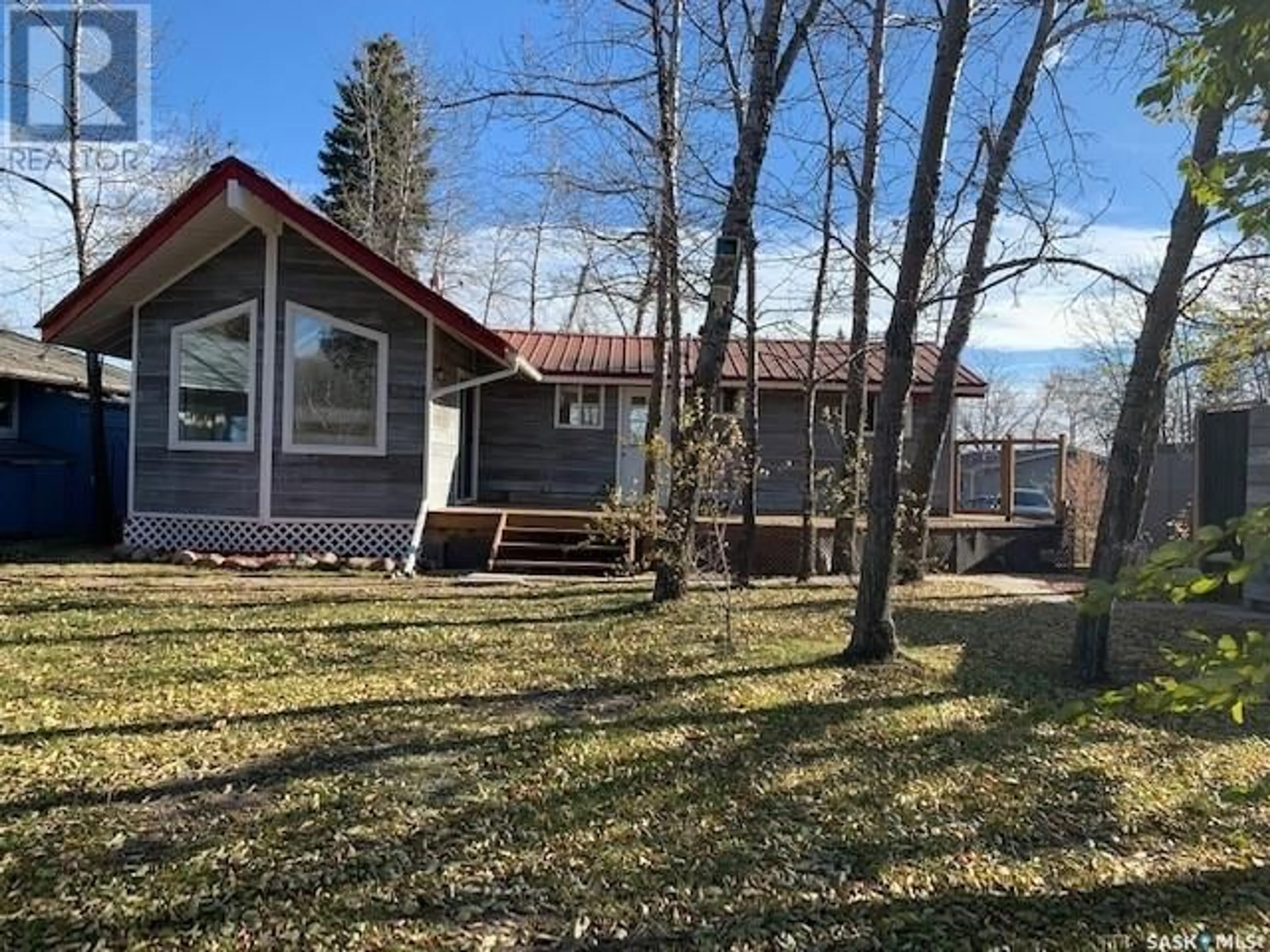 A pic from outside/outdoor area/front of a property/back of a property/a pic from drone, unknown for 8 REDBERRY LAKE CABIN, Redberry Rm No. 435 Saskatchewan S0J1A0