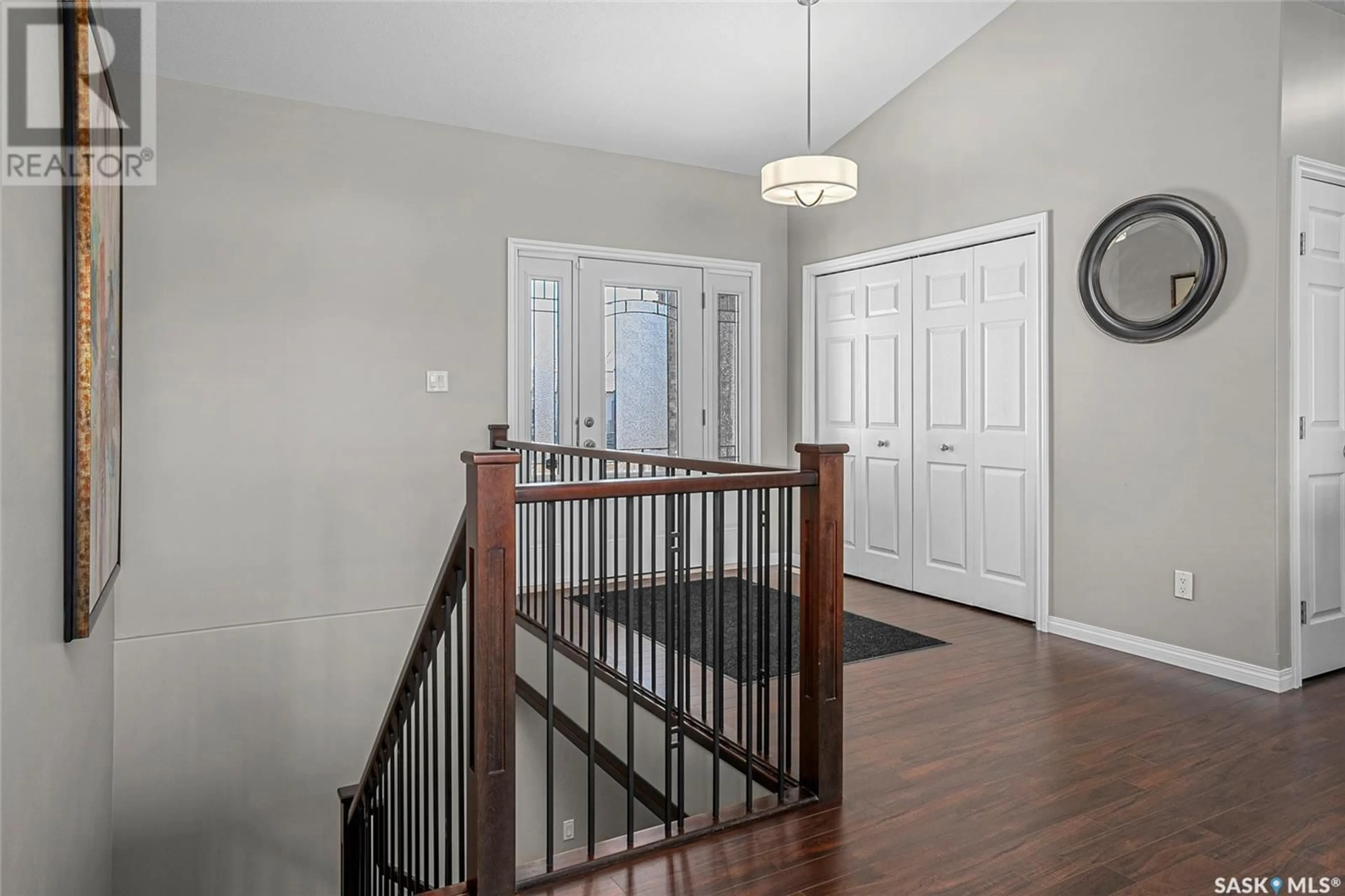 Indoor entryway, wood floors for 206 2nd AVENUE, Hanley Saskatchewan S0G2E0