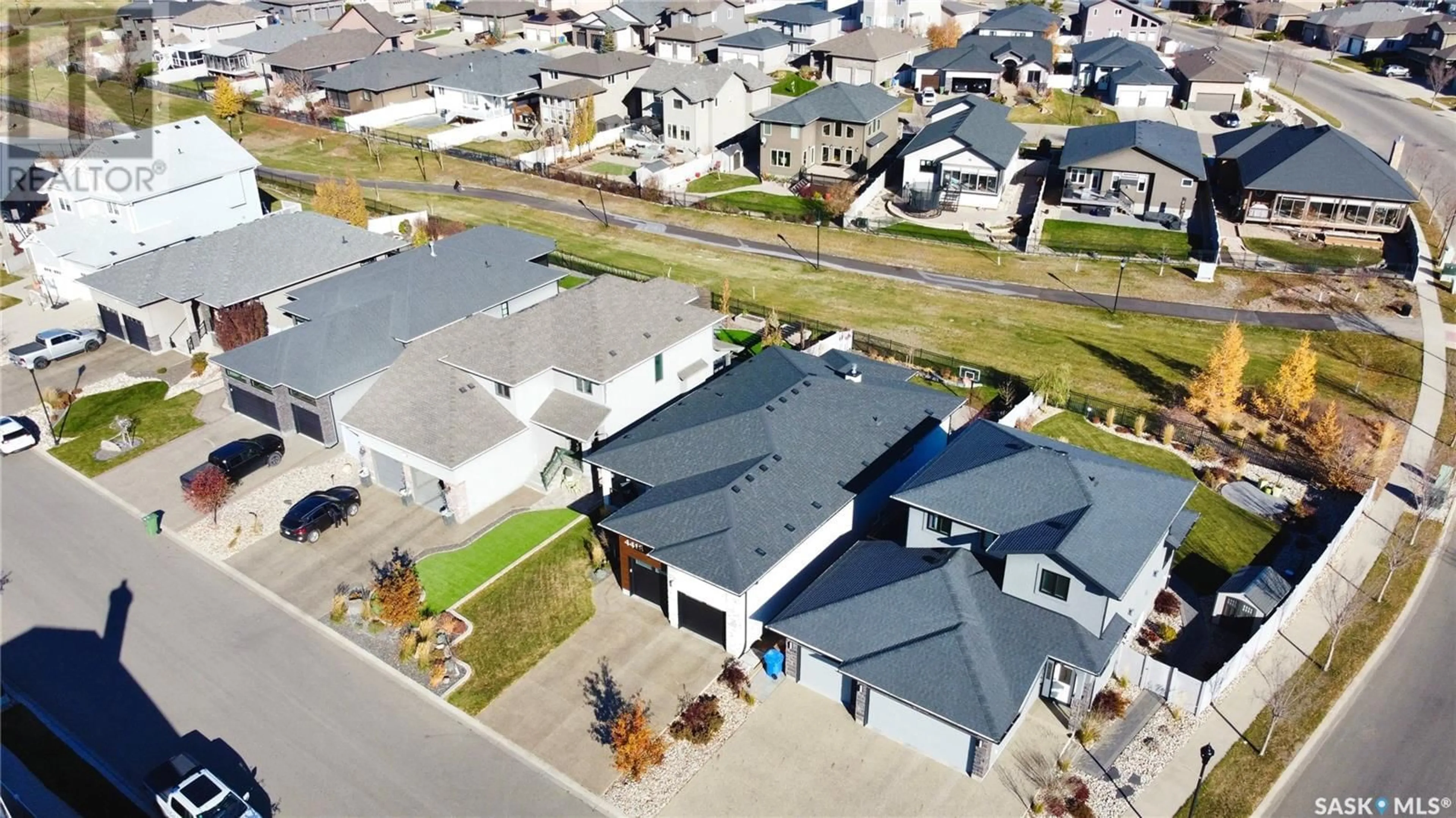 Frontside or backside of a home, the street view for 4422 Sage CRESCENT, Regina Saskatchewan S4V3H7