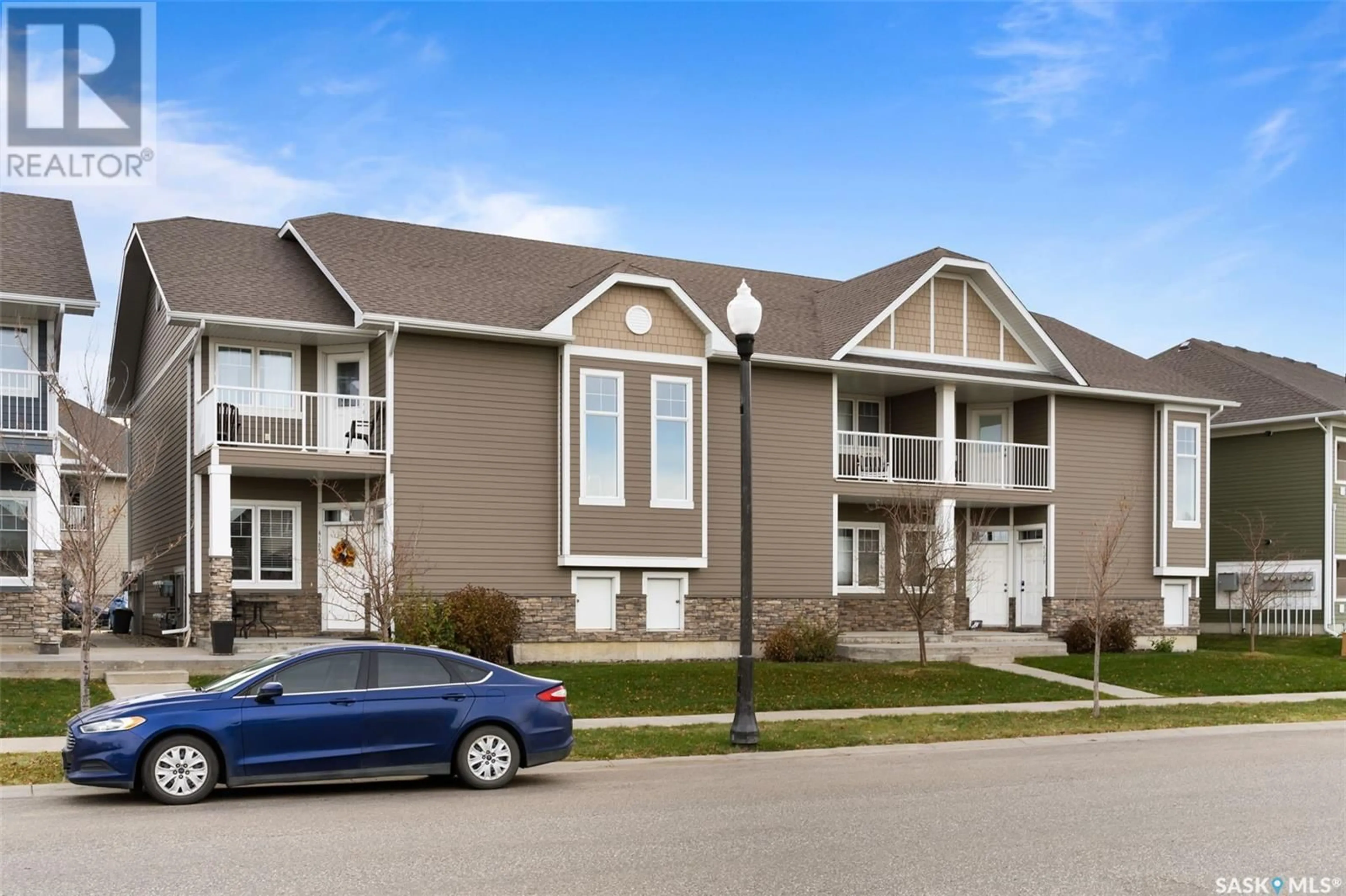 A pic from exterior of the house or condo, the street view for 4181 Green Apple DRIVE E, Regina Saskatchewan S4V1S1