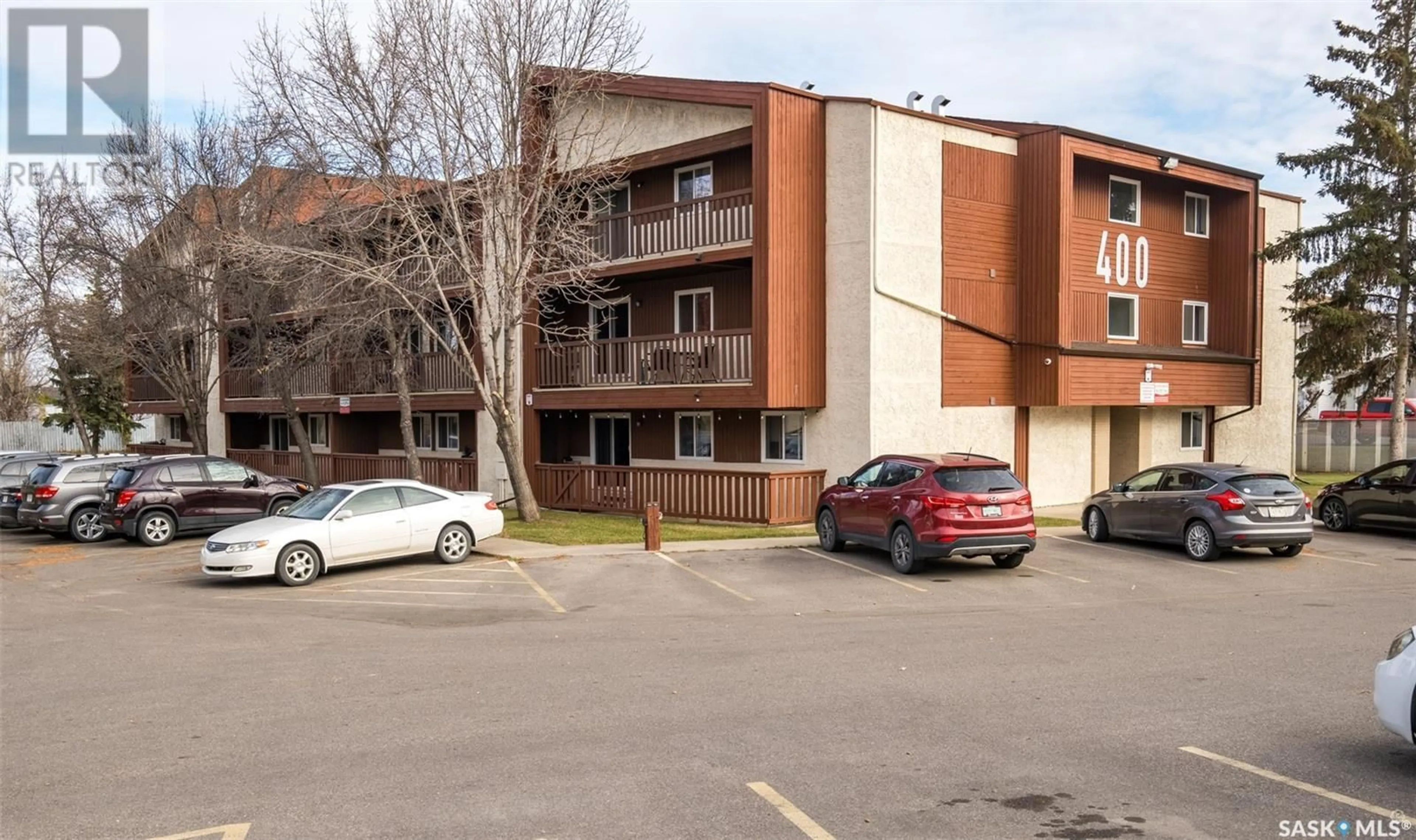 A pic from exterior of the house or condo, the front or back of building for 414 1580 Olive Diefenbaker DRIVE, Prince Albert Saskatchewan S6V7M6