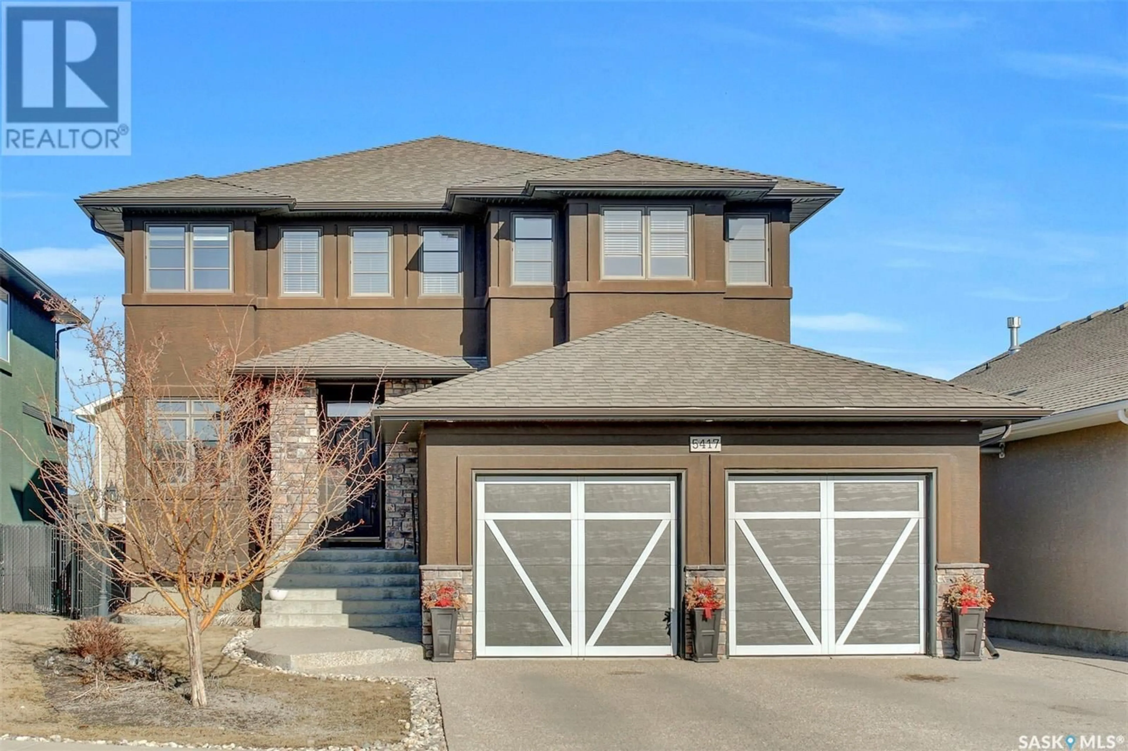 Frontside or backside of a home, the street view for 5417 Blake CRESCENT, Regina Saskatchewan S4X0G5