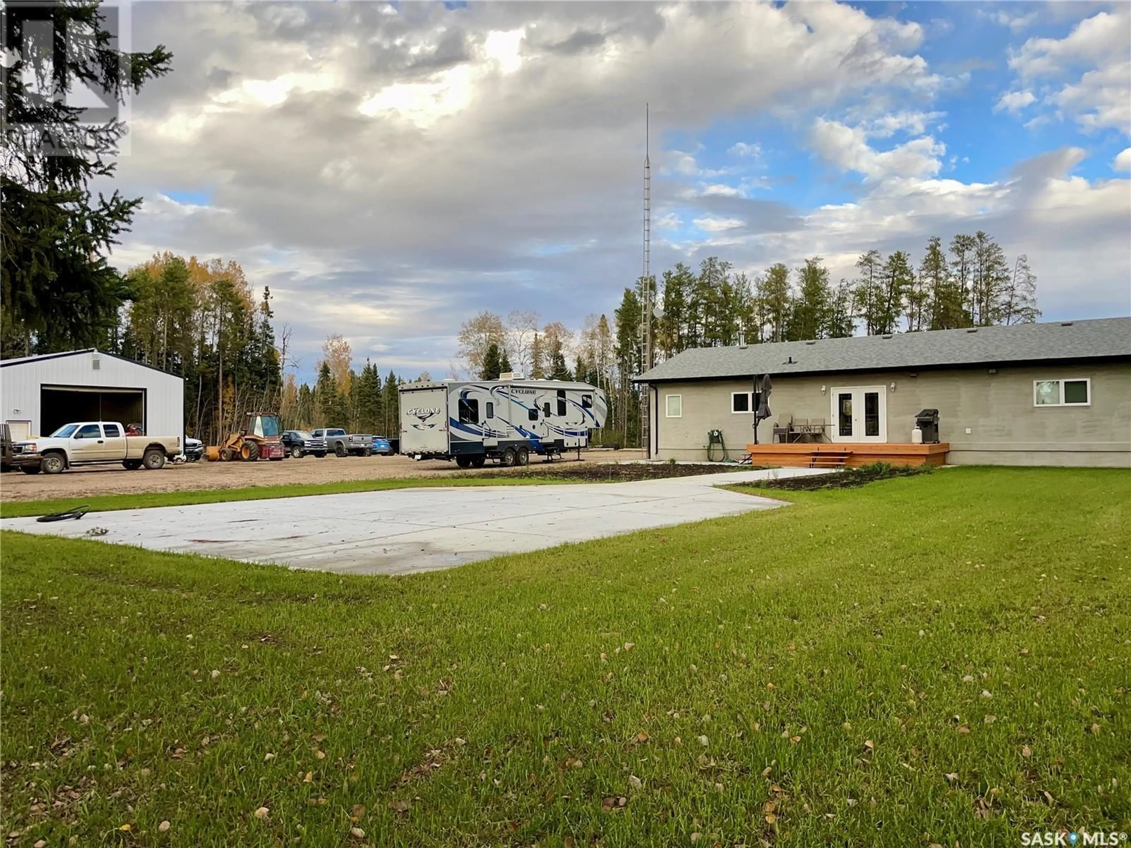 A pic from exterior of the house or condo, the front or back of building for Morton Acreage, Hudson Bay Rm No. 394 Saskatchewan S0E0Y0