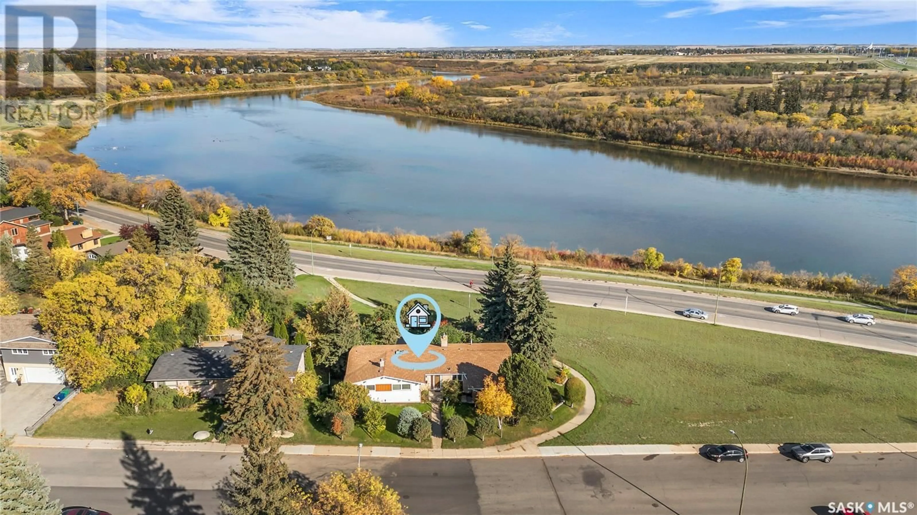 A pic from exterior of the house or condo, the view of lake or river for 1904 Pembina AVENUE, Saskatoon Saskatchewan S7K1C3