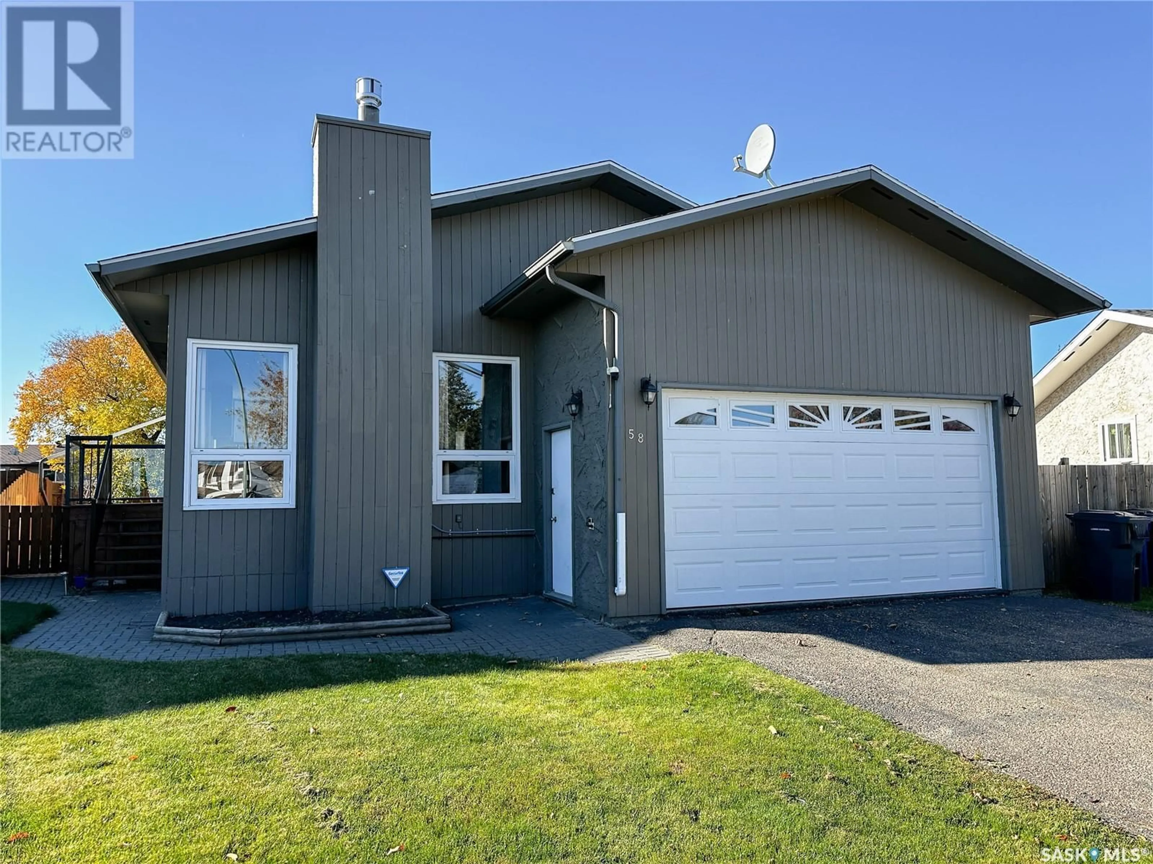 Frontside or backside of a home, cottage for 58 Dunfield CRESCENT, Meadow Lake Saskatchewan S9X1C4