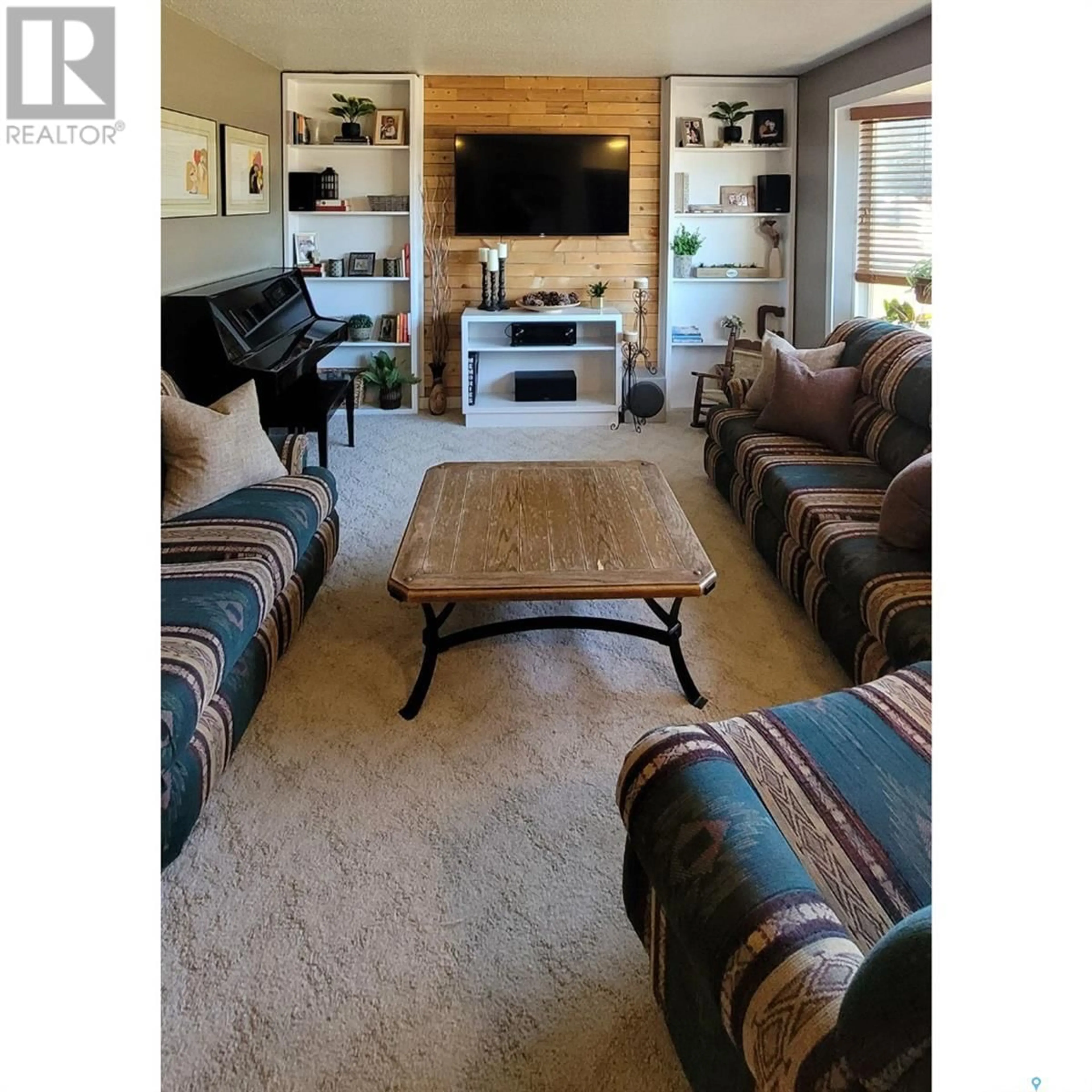 Living room with furniture, unknown for 704 RAILWAY AVENUE, Loon Lake Saskatchewan S0M1L0