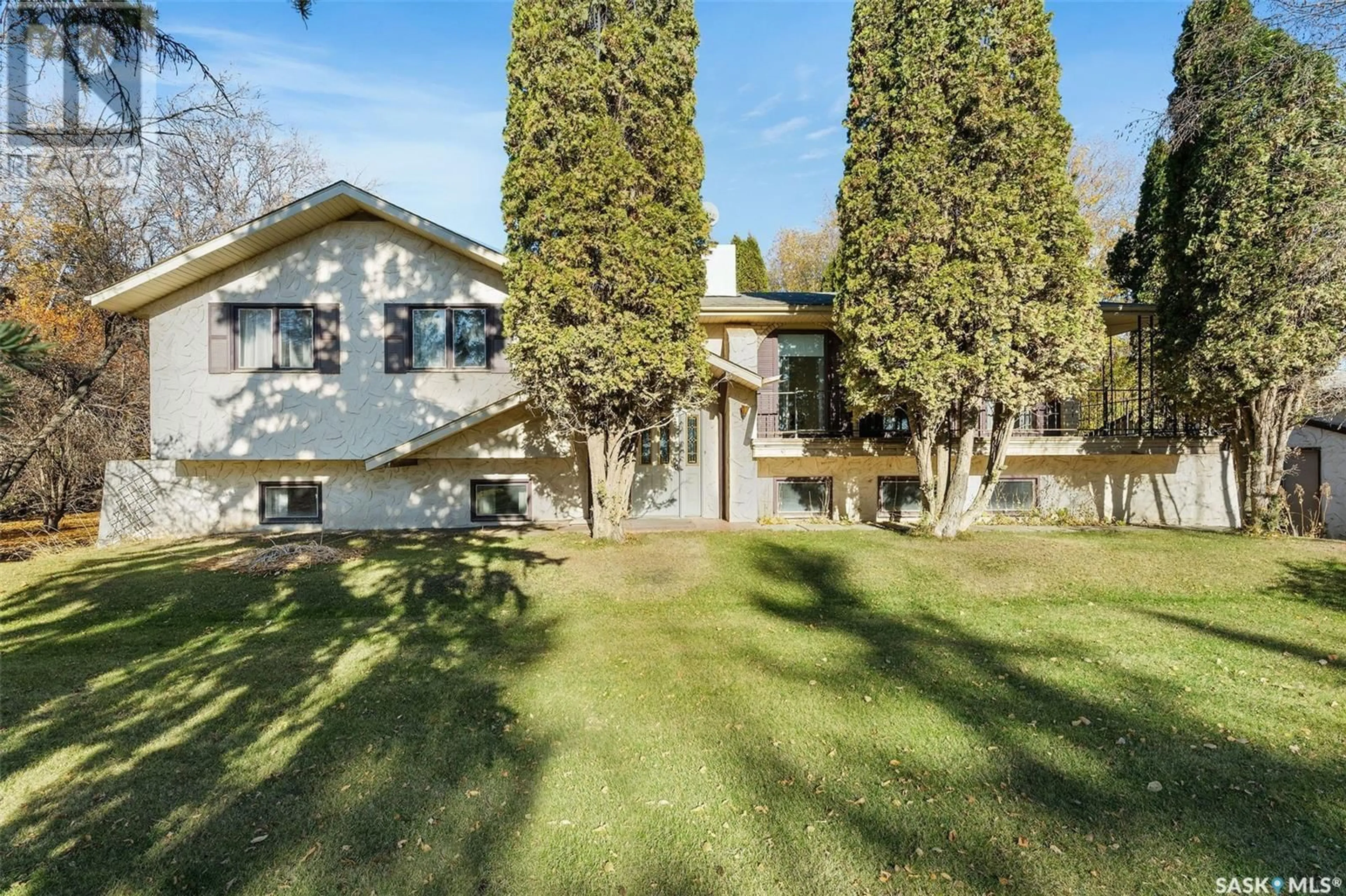 A pic from outside/outdoor area/front of a property/back of a property/a pic from drone, street for NAICAM ACREAGE, Pleasantdale Rm No. 398 Saskatchewan S0K2Z0