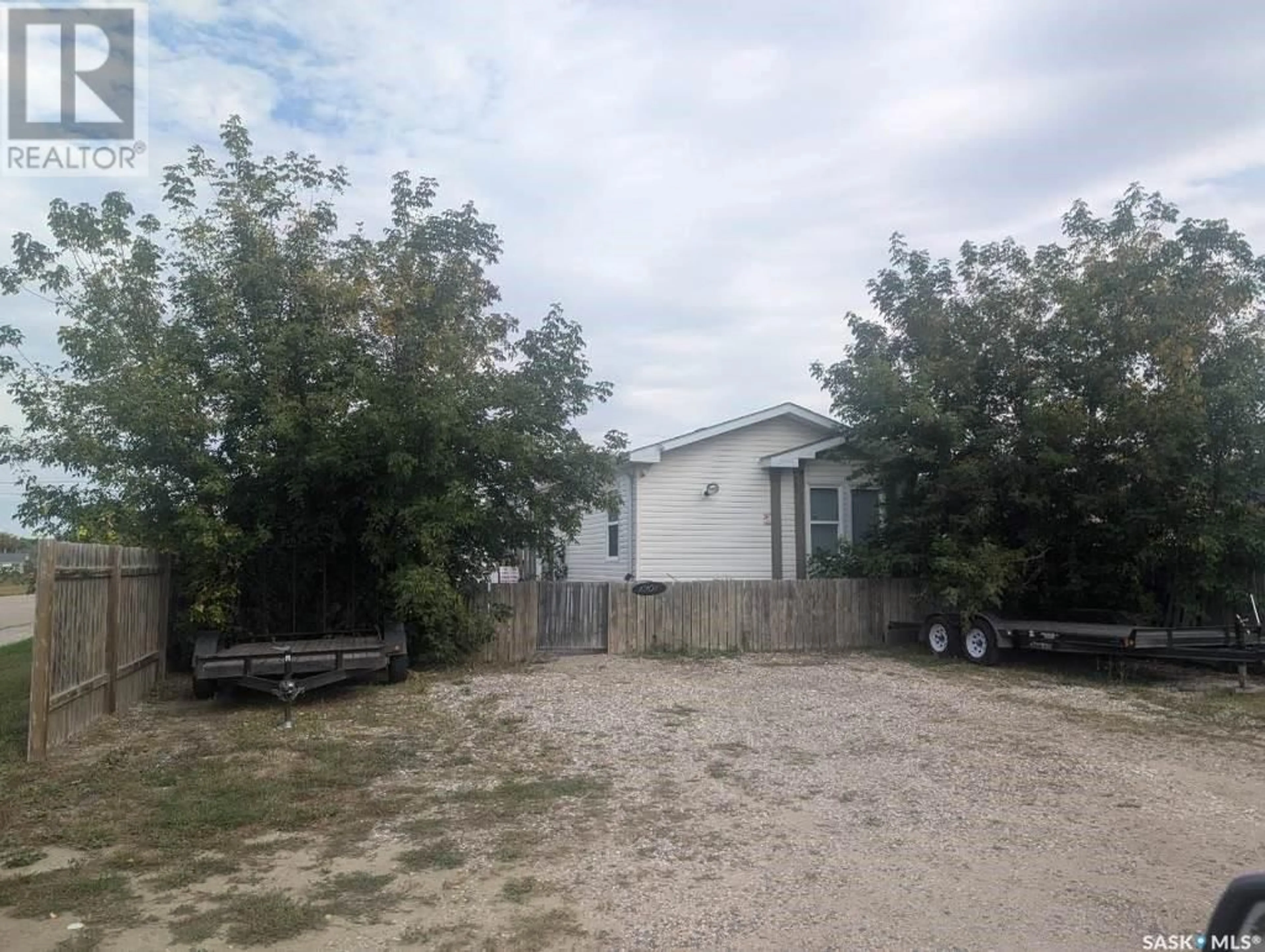 Frontside or backside of a home, the front or back of building for 1201 3rd STREET W, Nipawin Saskatchewan S0E1E0