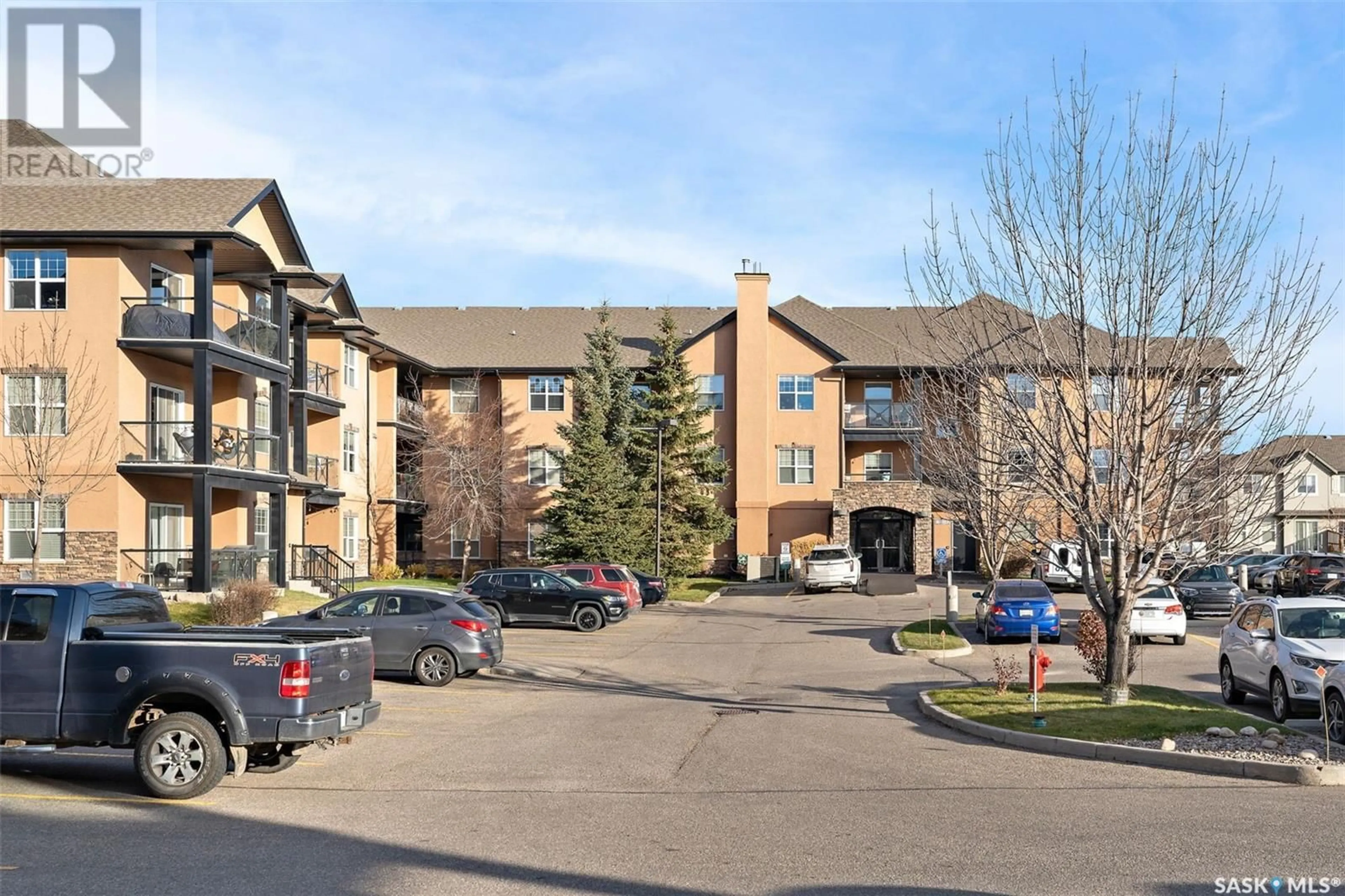 A pic from exterior of the house or condo, the front or back of building for B210 103 Wellman CRESCENT, Saskatoon Saskatchewan S7T0C1